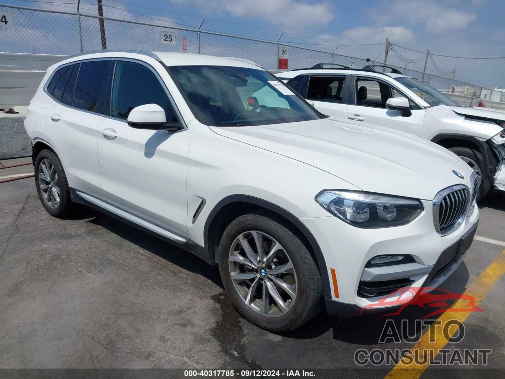 BMW X3 2019 - 5UXTR9C52KLP88911