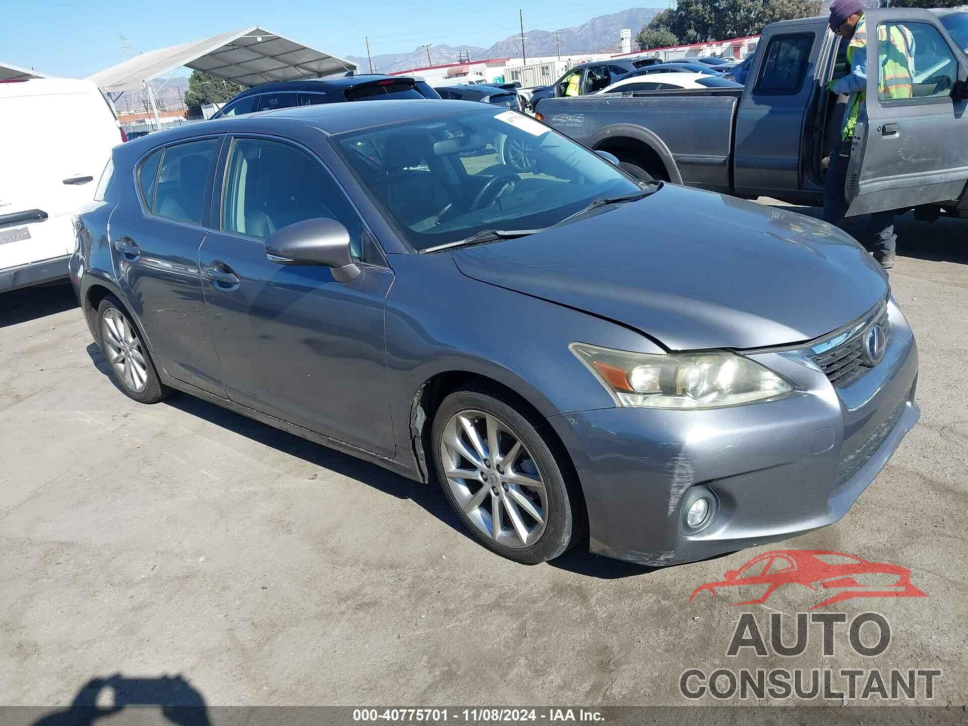 LEXUS CT 200H 2012 - JTHKD5BH7C2083401