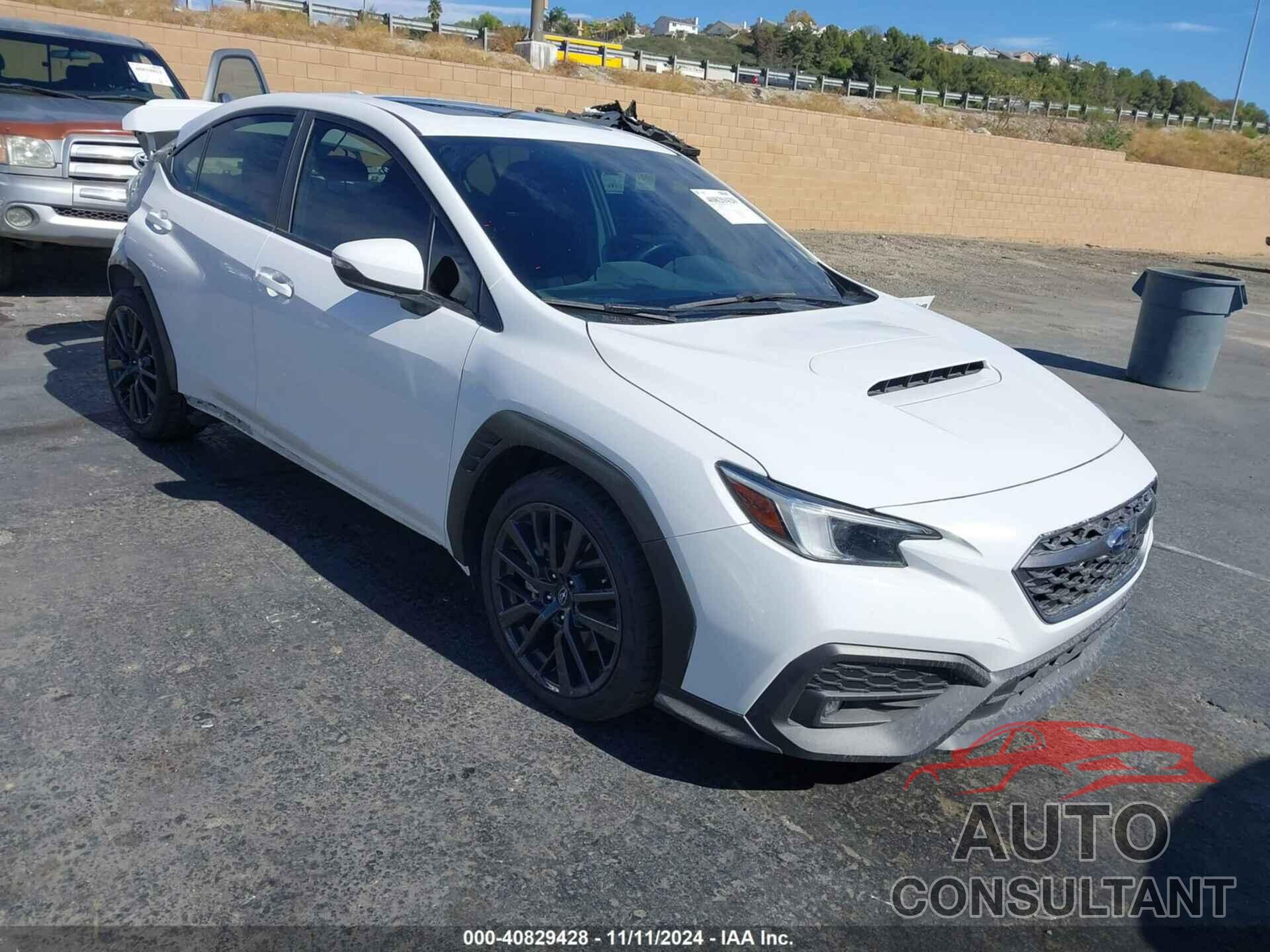 SUBARU WRX 2022 - JF1VBAL69N9025512