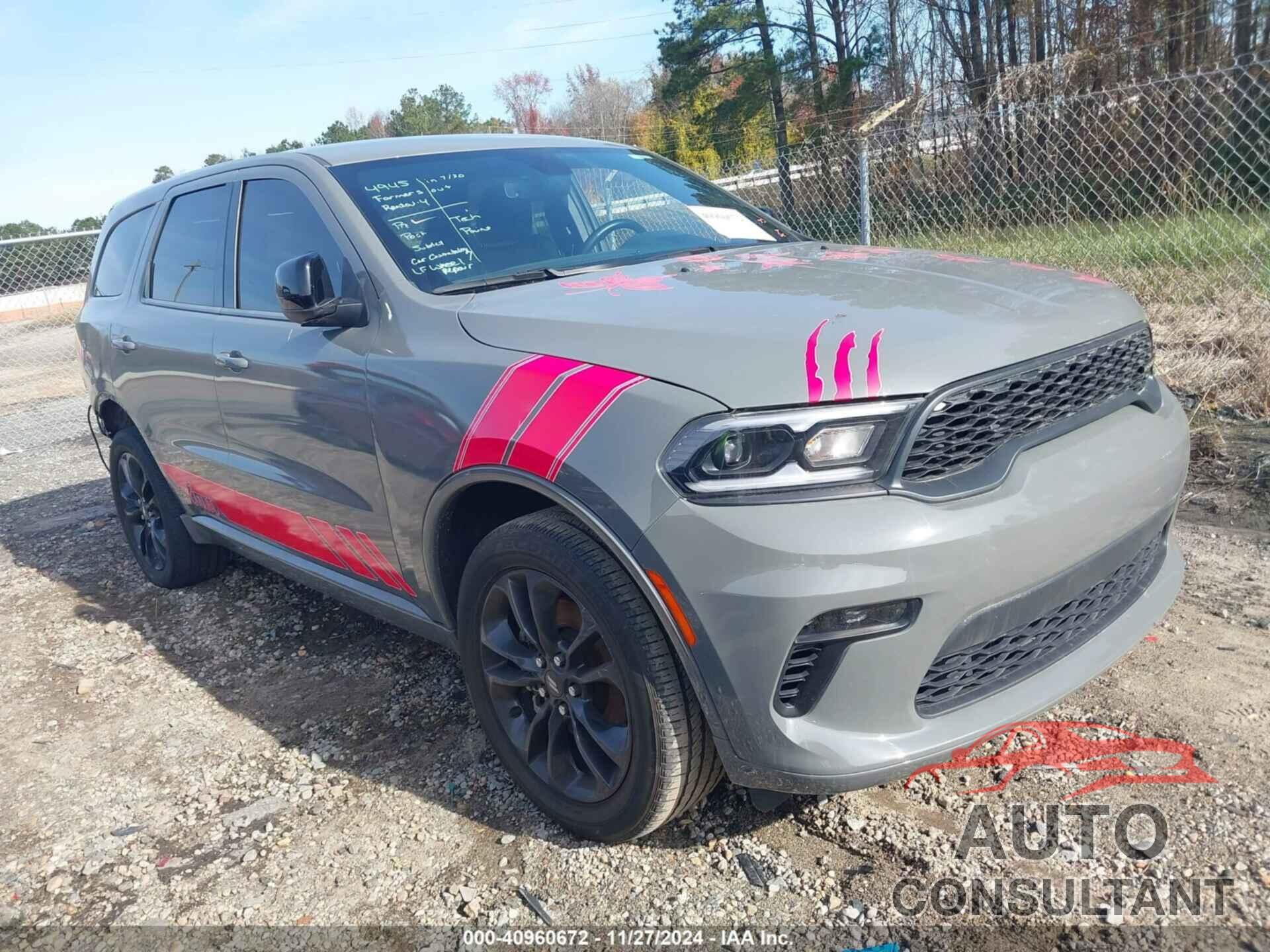 DODGE DURANGO 2021 - 1C4RDHDG4MC882179