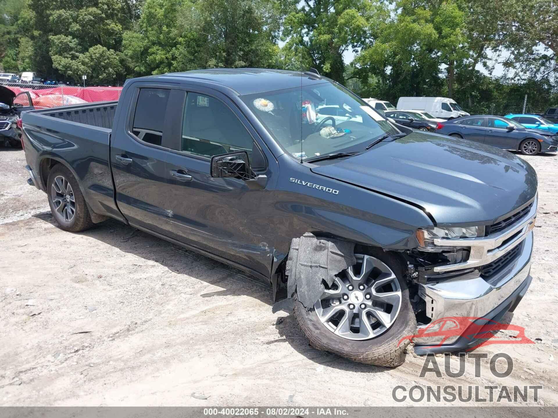 CHEVROLET SILVERADO 1500 2021 - 1GCRWCEK3MZ138487
