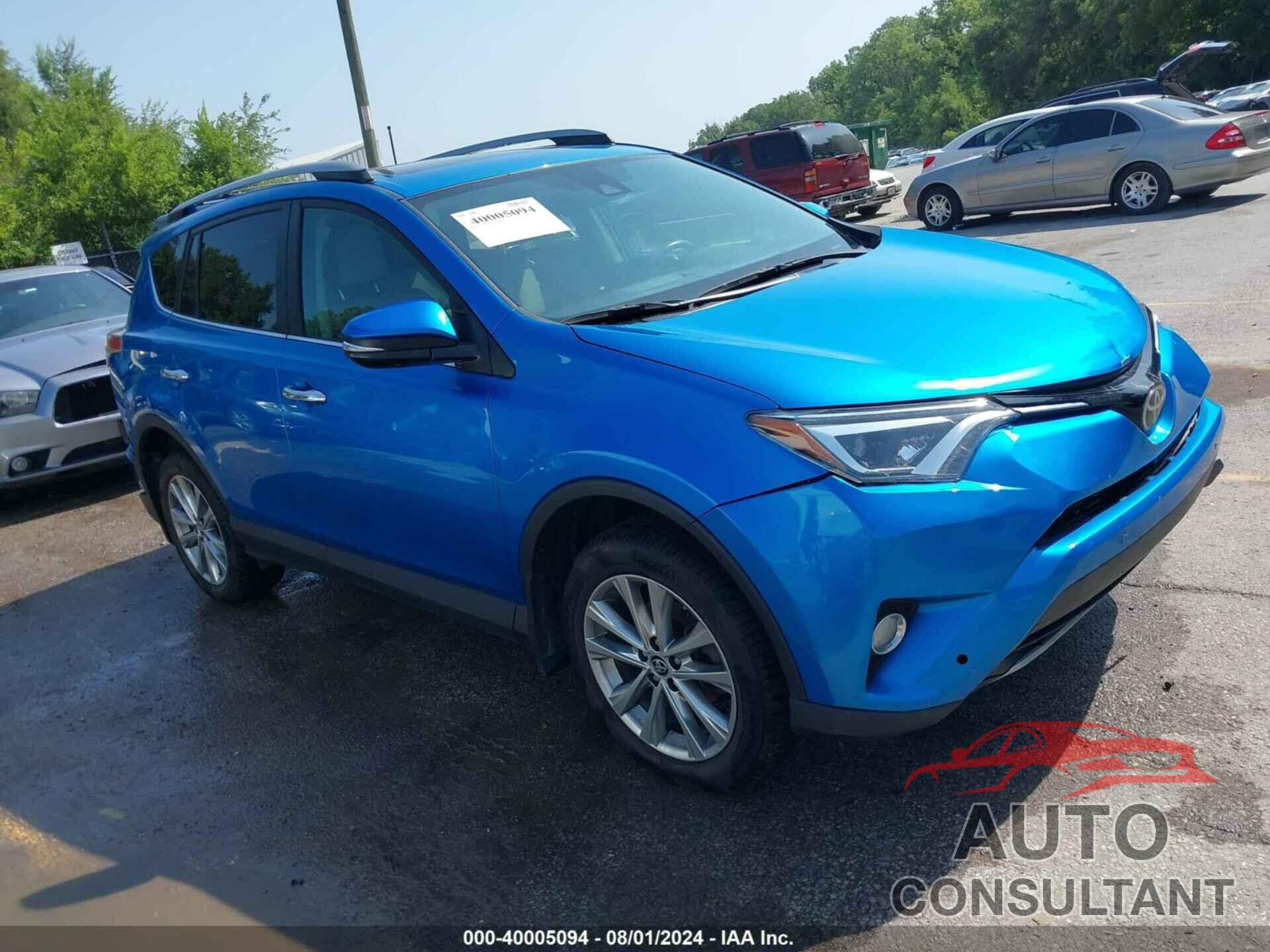 TOYOTA RAV4 2017 - 2T3DFREV0HW607063