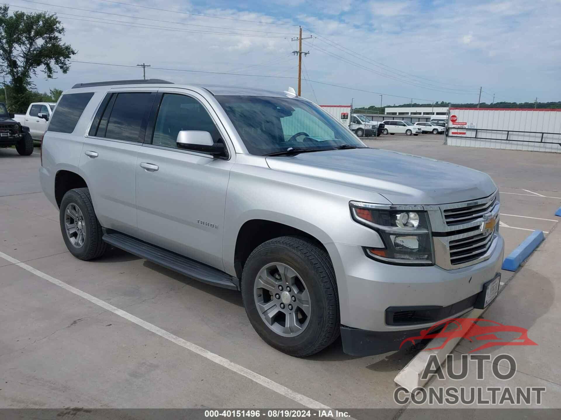 CHEVROLET TAHOE 2018 - 1GNSKAEC3JR341392