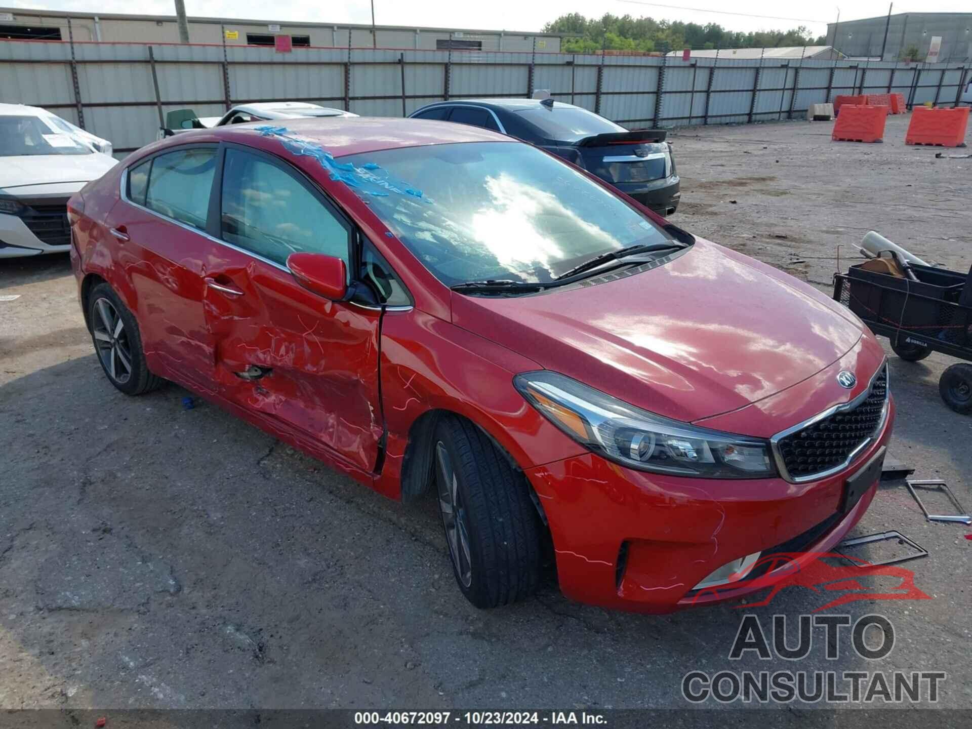 KIA FORTE 2017 - 3KPFL4A87HE070210