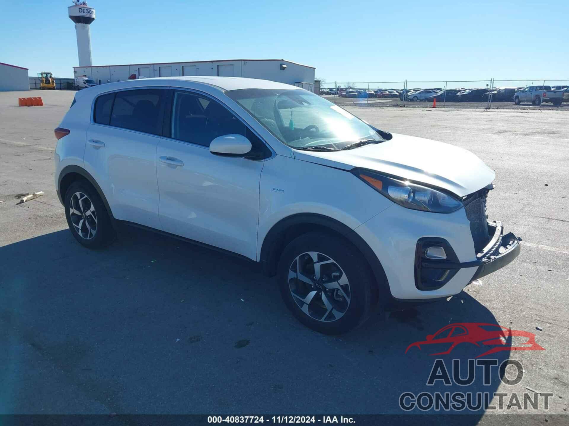 KIA SPORTAGE 2021 - KNDPMCAC7M7944436