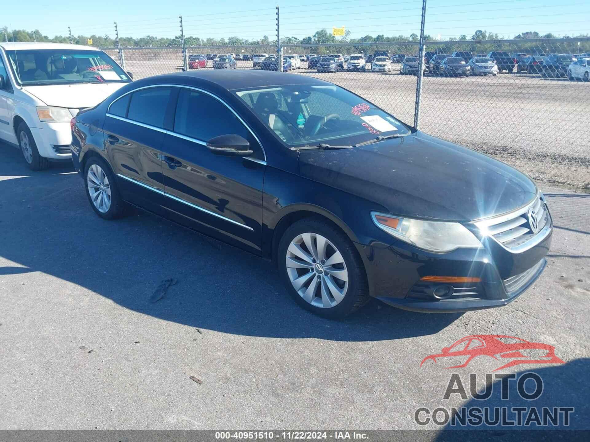 VOLKSWAGEN CC 2010 - WVWMN7AN3AE548729