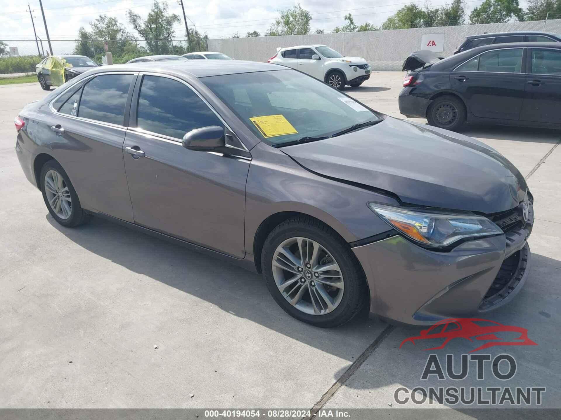 TOYOTA CAMRY 2016 - 4T1BF1FK4GU227549