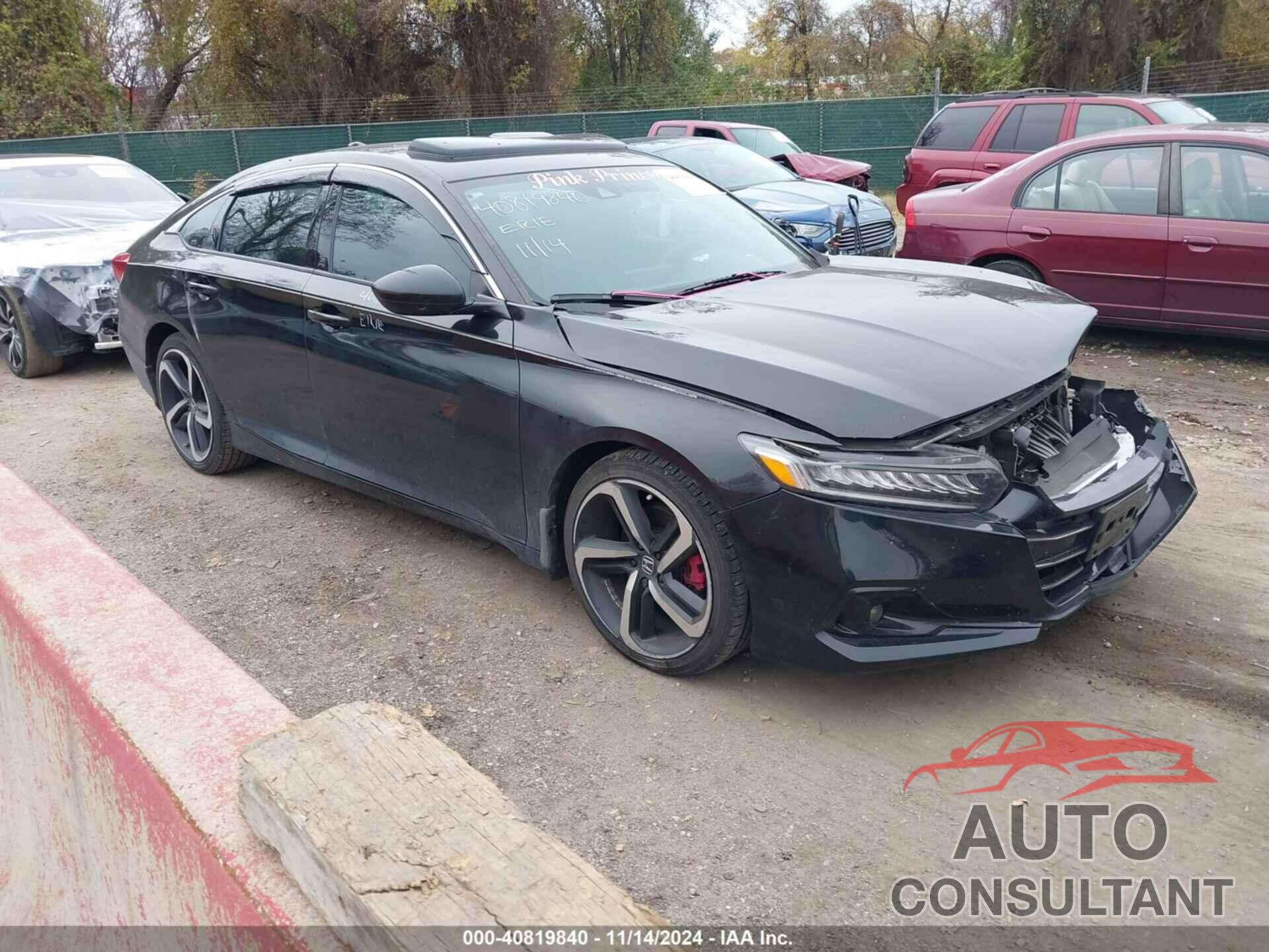 HONDA ACCORD 2021 - 1HGCV2F36MA032481