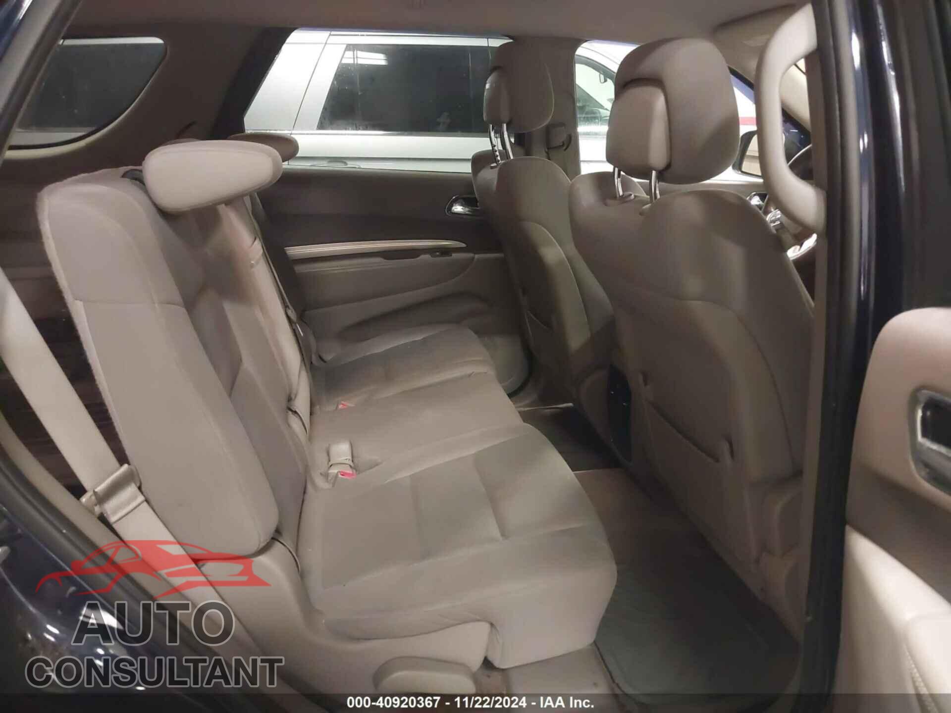DODGE DURANGO 2012 - 1C4RDJAG5CC198137