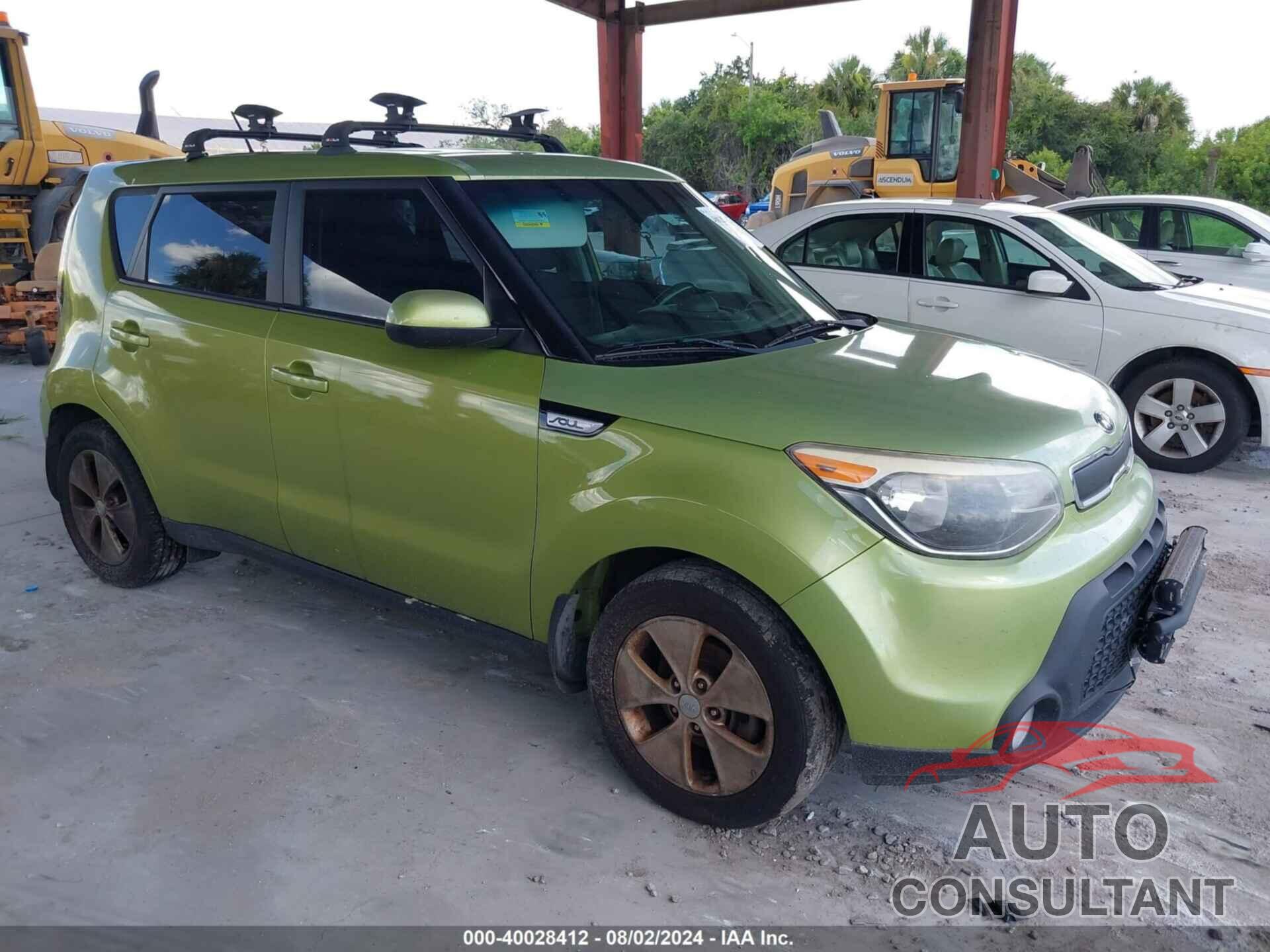 KIA SOUL 2016 - KNDJN2A23G7872613