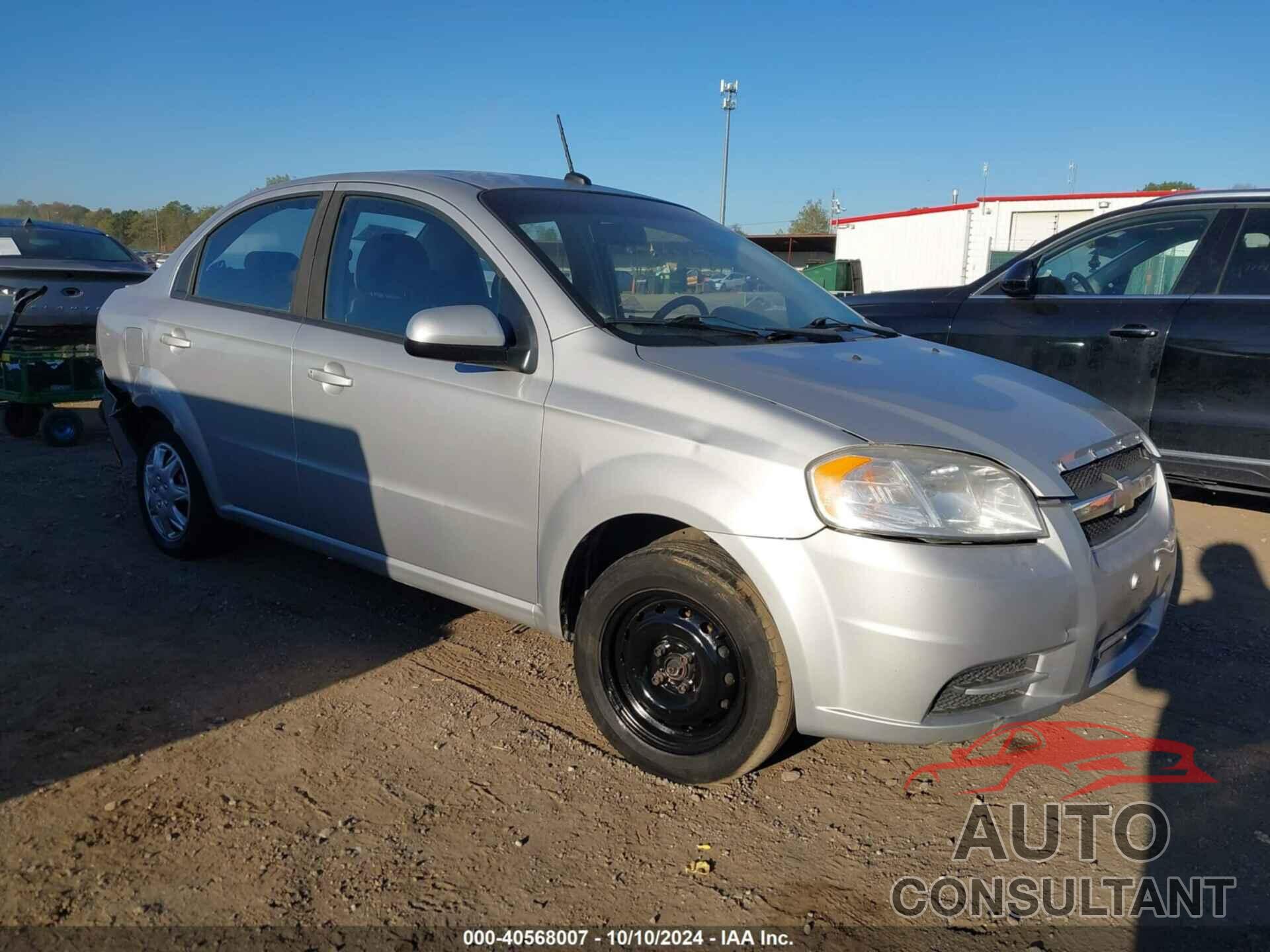 CHEVROLET AVEO 2010 - KL1TD5DEXAB123421