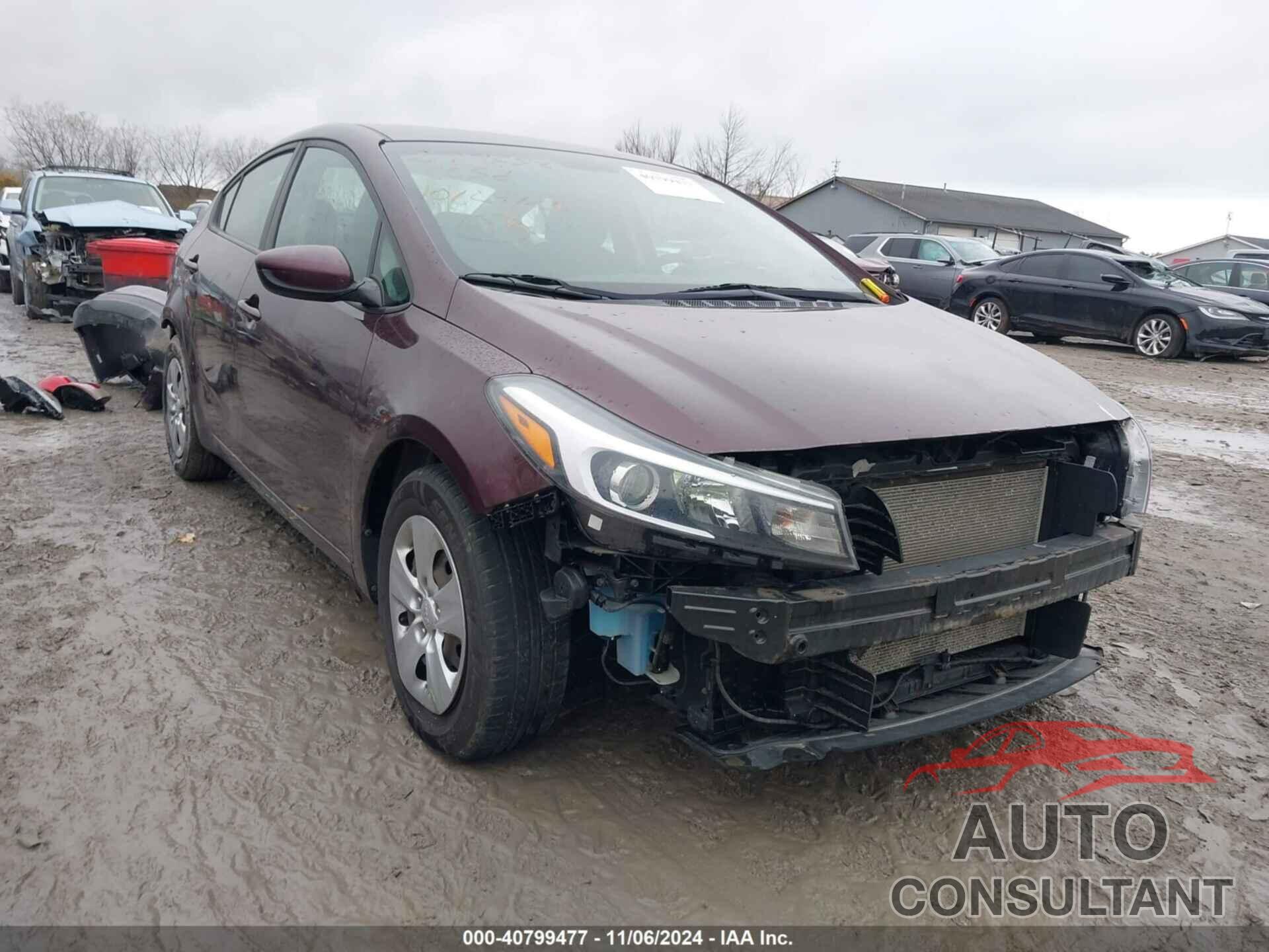 KIA FORTE 2018 - 3KPFL4A78JE248185