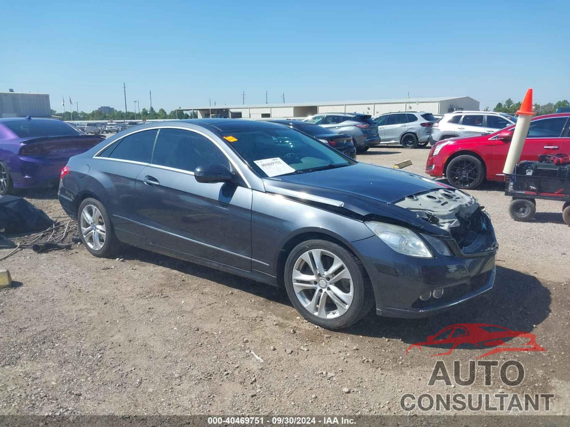 MERCEDES-BENZ E 350 2010 - WDDKJ5GB7AF023662
