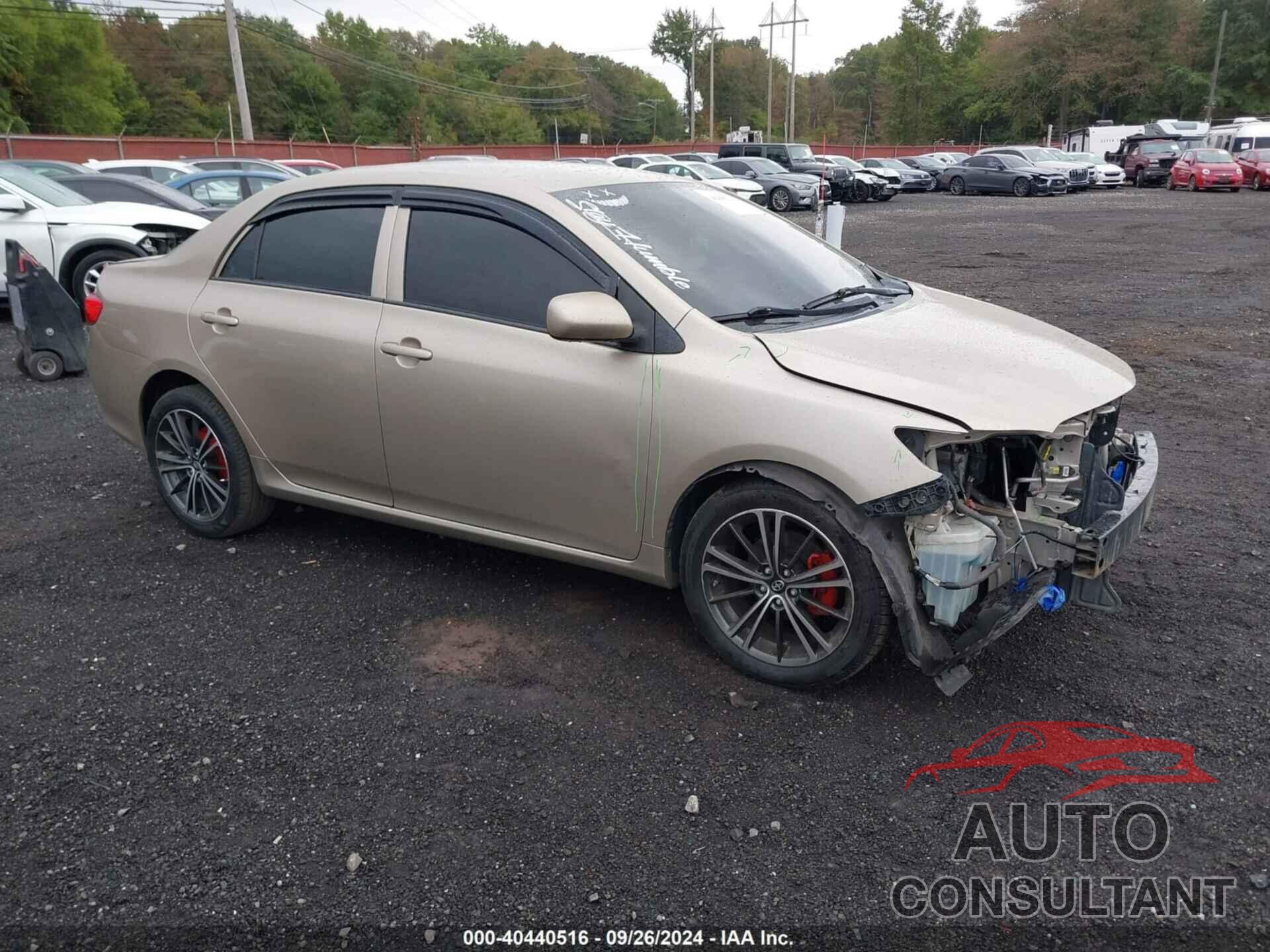 TOYOTA COROLLA 2010 - 2T1BU4EE7AC225998