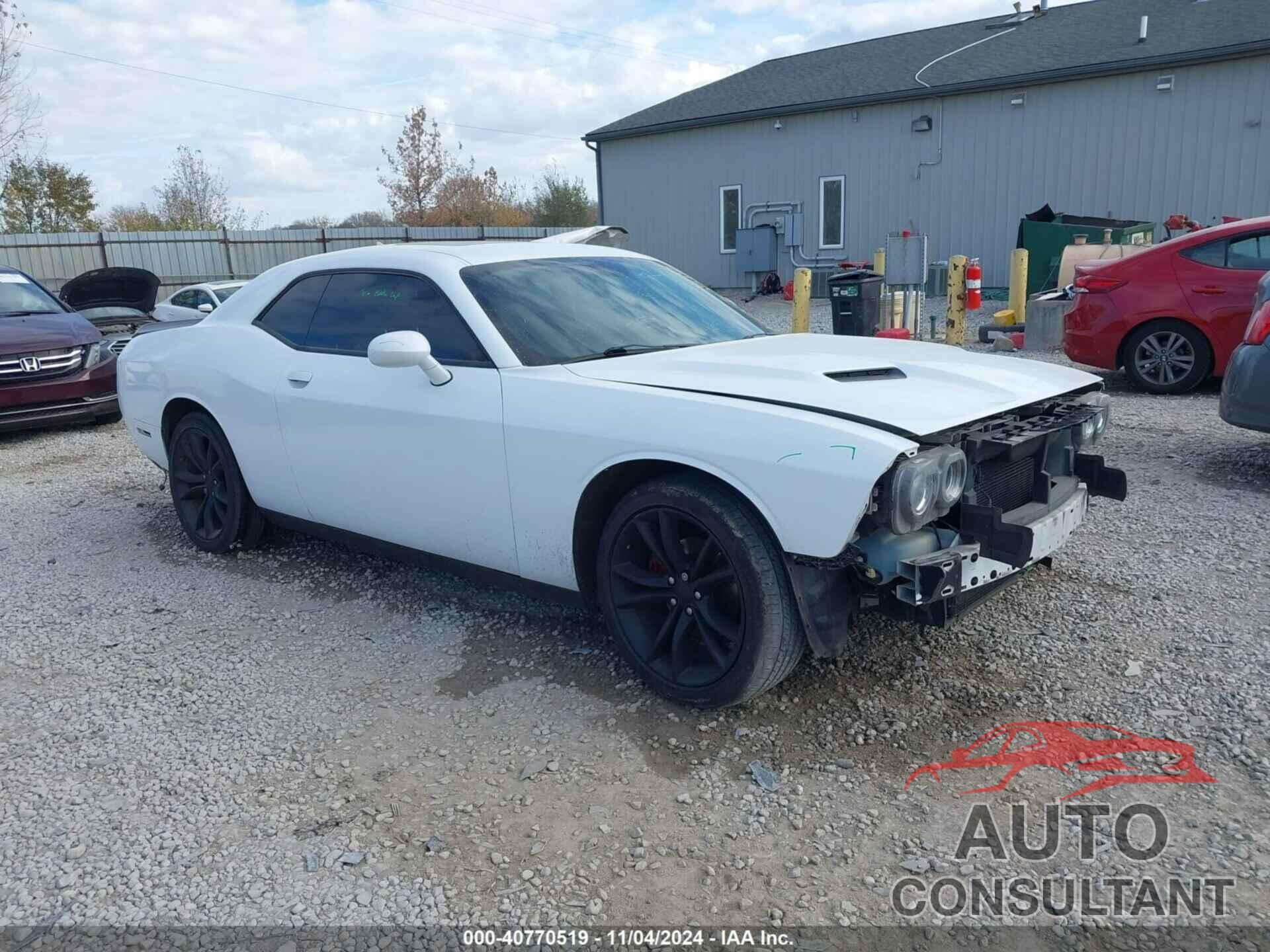 DODGE CHALLENGER 2016 - 2C3CDZAG5GH344936