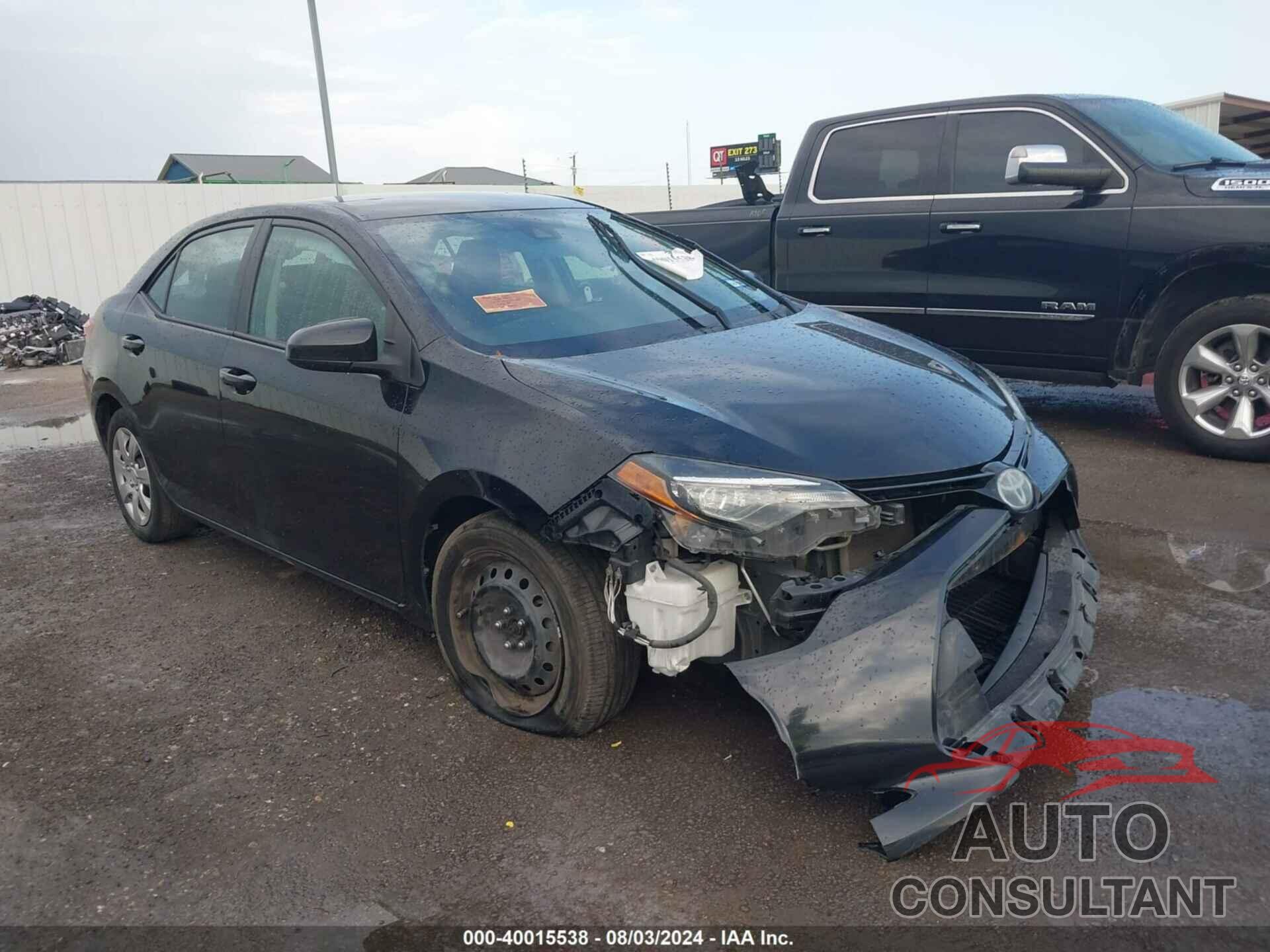TOYOTA COROLLA 2018 - 2T1BURHE6JC073169