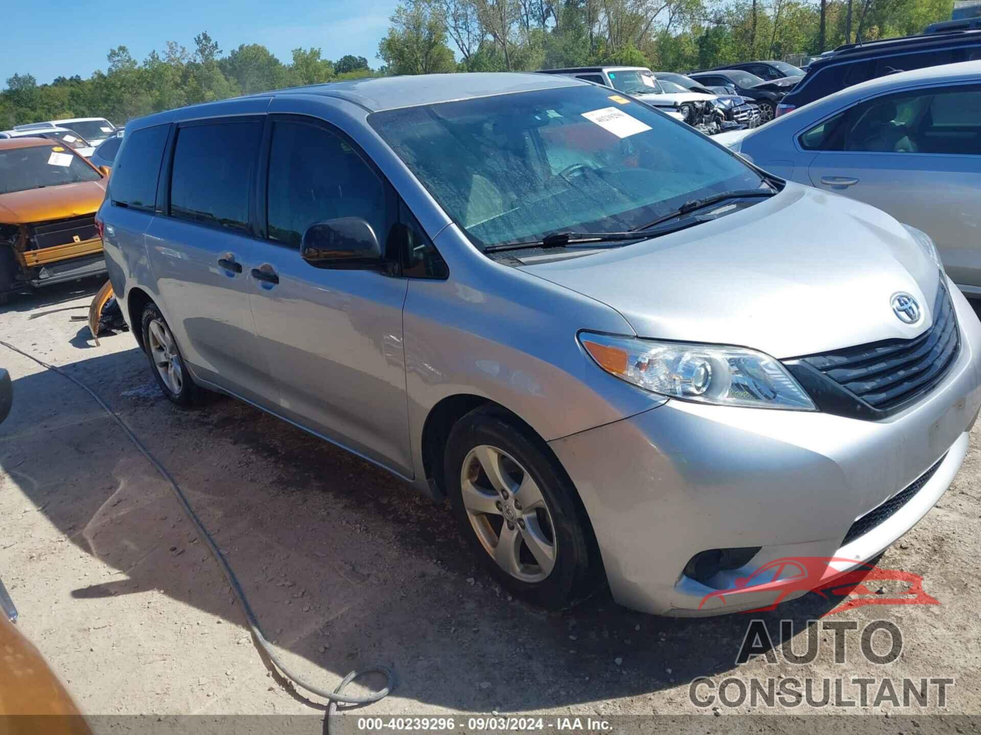 TOYOTA SIENNA 2017 - 5TDZZ3DC6HS873831