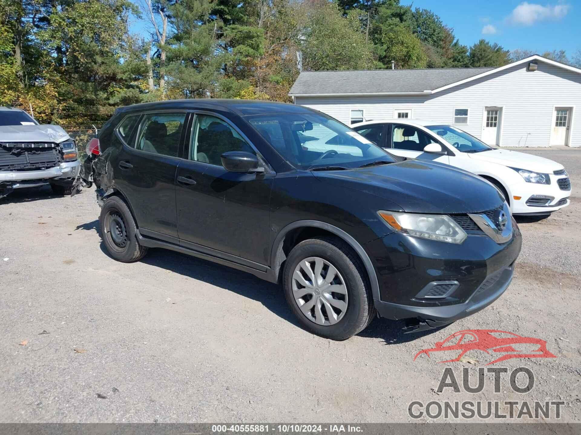 NISSAN ROGUE 2016 - KNMAT2MV5GP665751