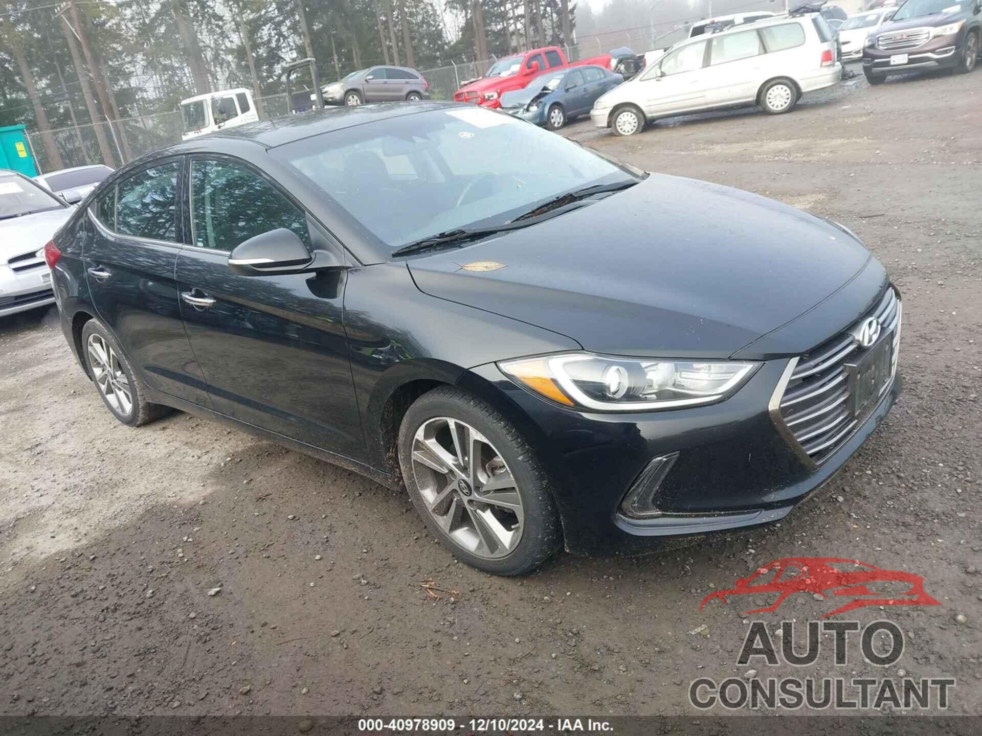 HYUNDAI ELANTRA 2017 - 5NPD84LF7HH186622