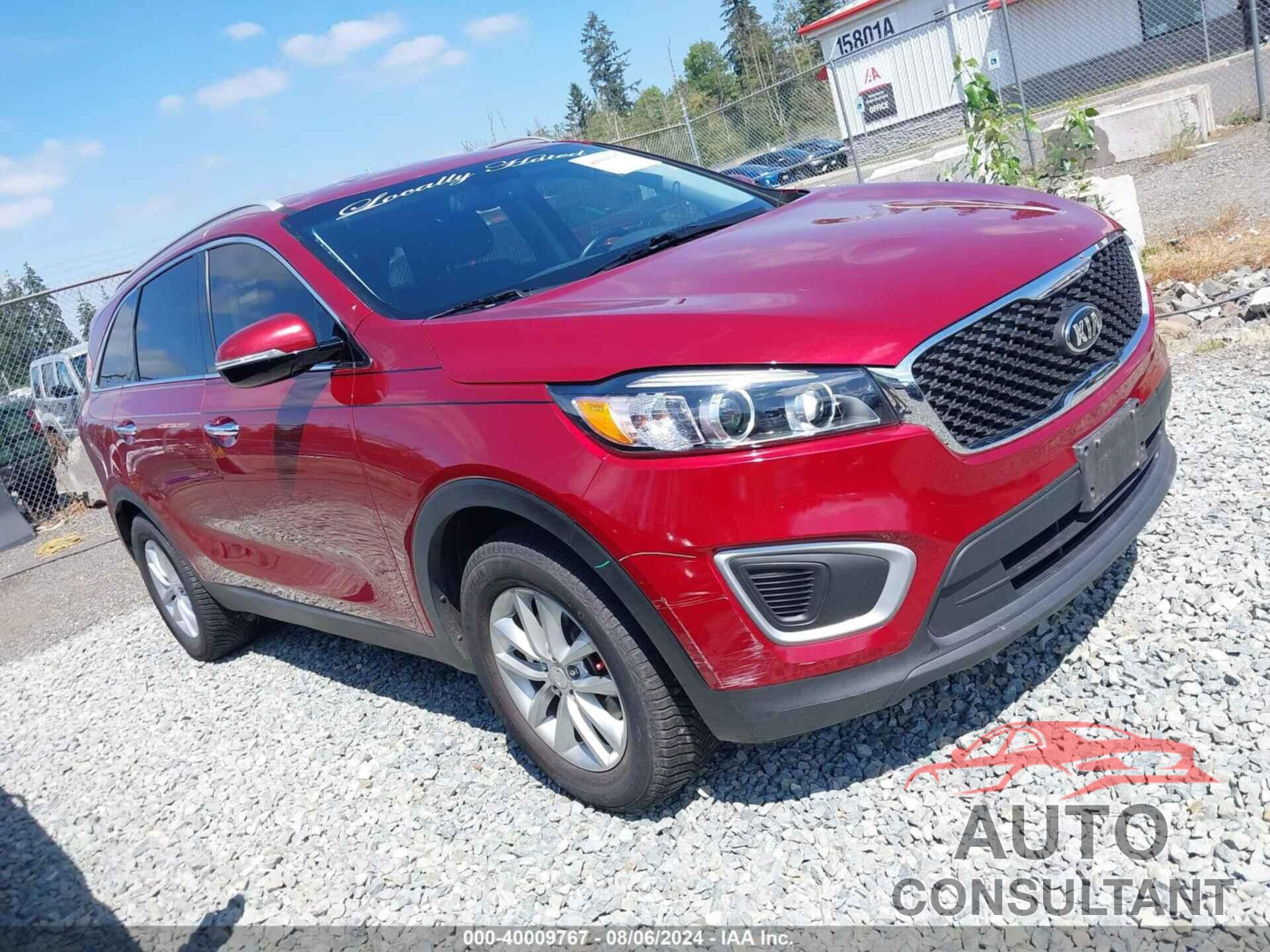 KIA SORENTO 2016 - 5XYPGDA37GG085336