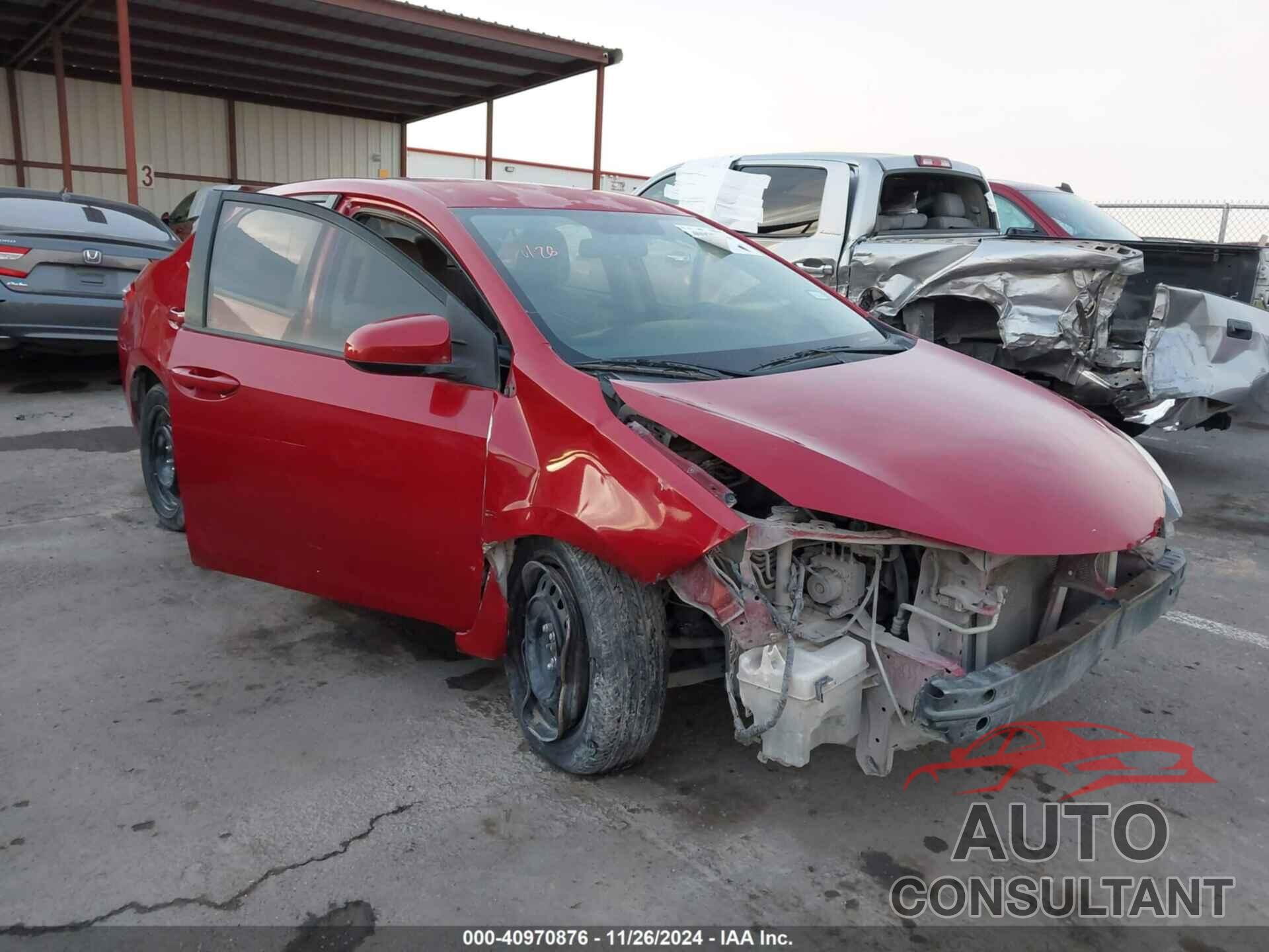 TOYOTA COROLLA 2016 - 5YFBURHE3GP453921
