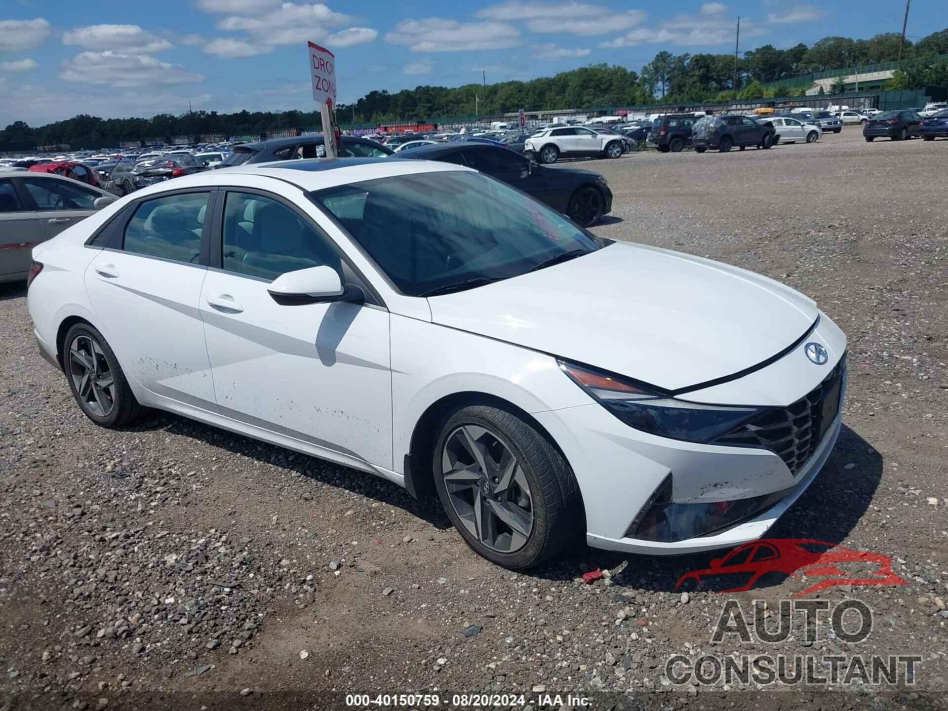 HYUNDAI ELANTRA HYBRID 2022 - KMHLN4AJ9NU020904