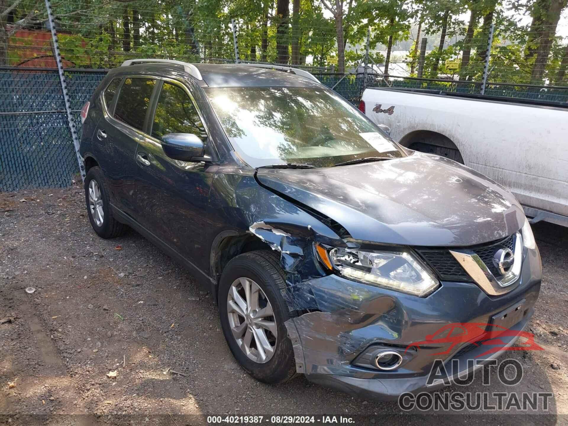 NISSAN ROGUE 2016 - KNMAT2MV8GP727420