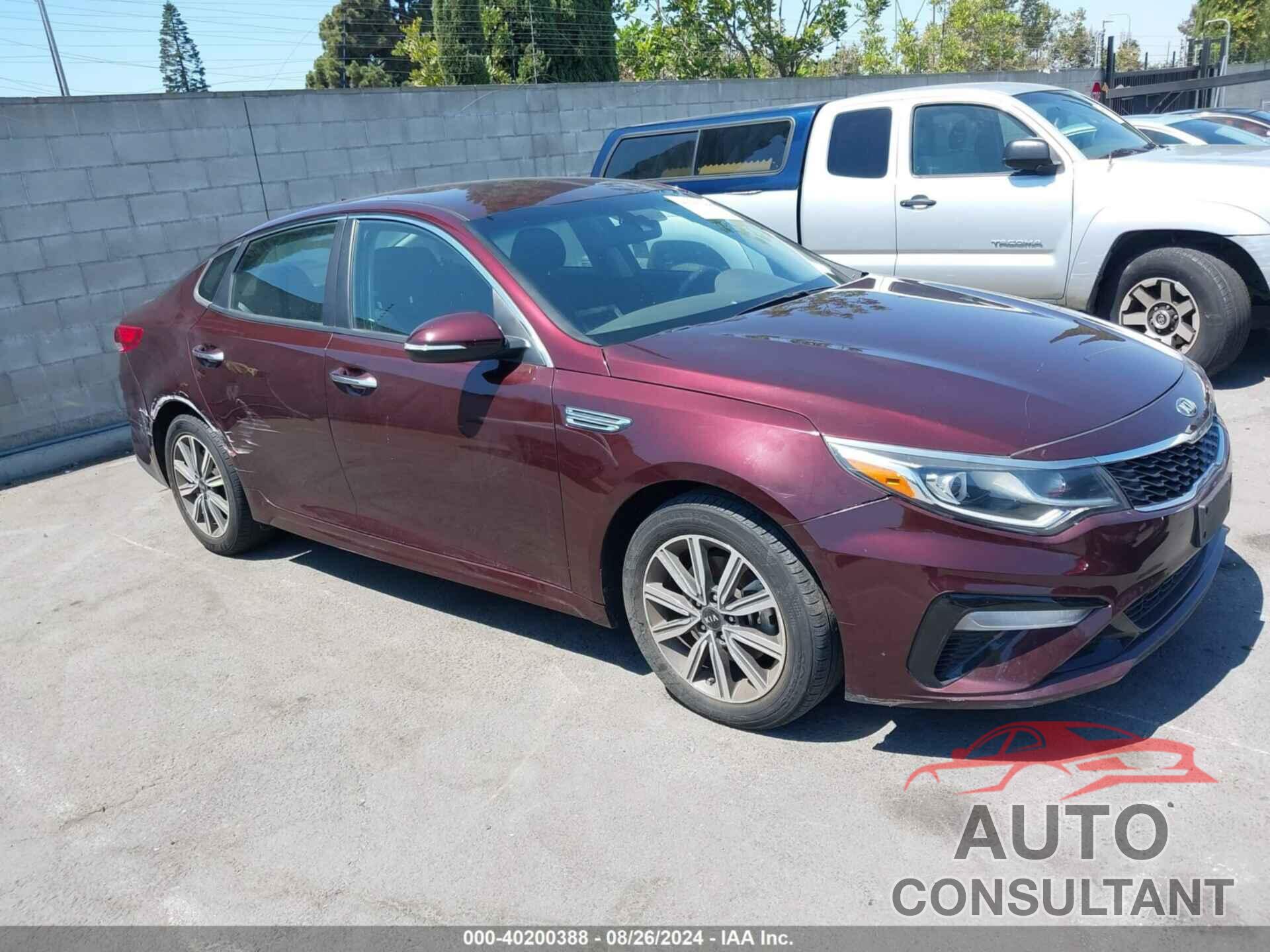 KIA OPTIMA 2019 - 5XXGT4L34KG355628