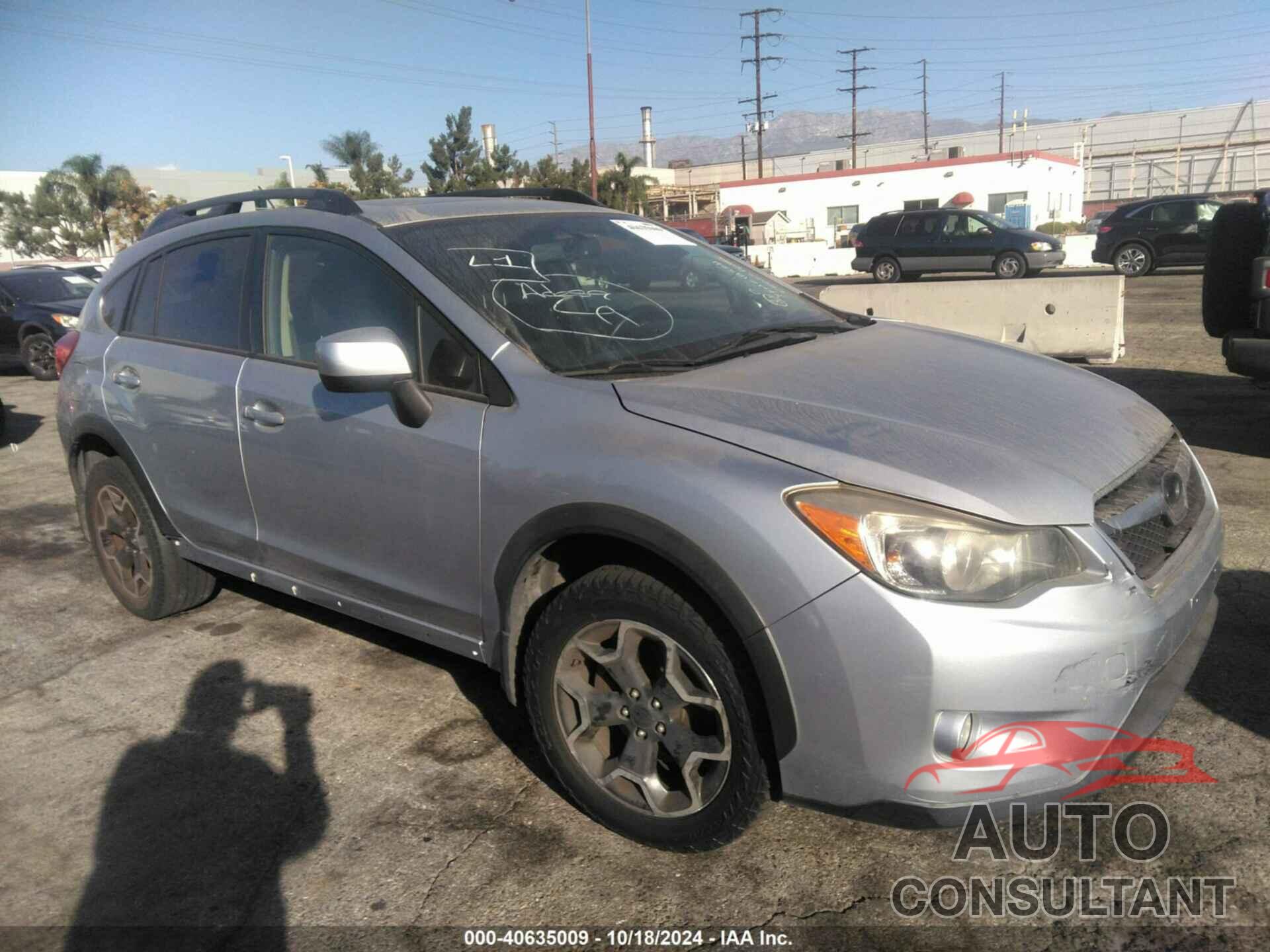 SUBARU XV CROSSTREK 2014 - JF2GPAVC5E8218528