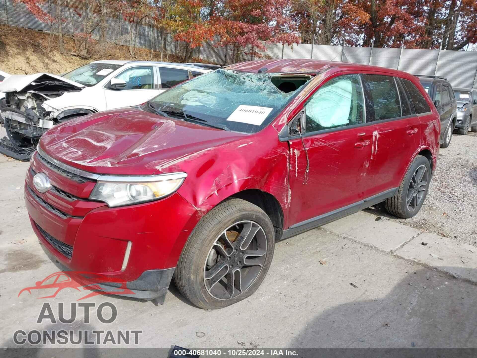 FORD EDGE 2013 - 2FMDK3JC8DBA06229