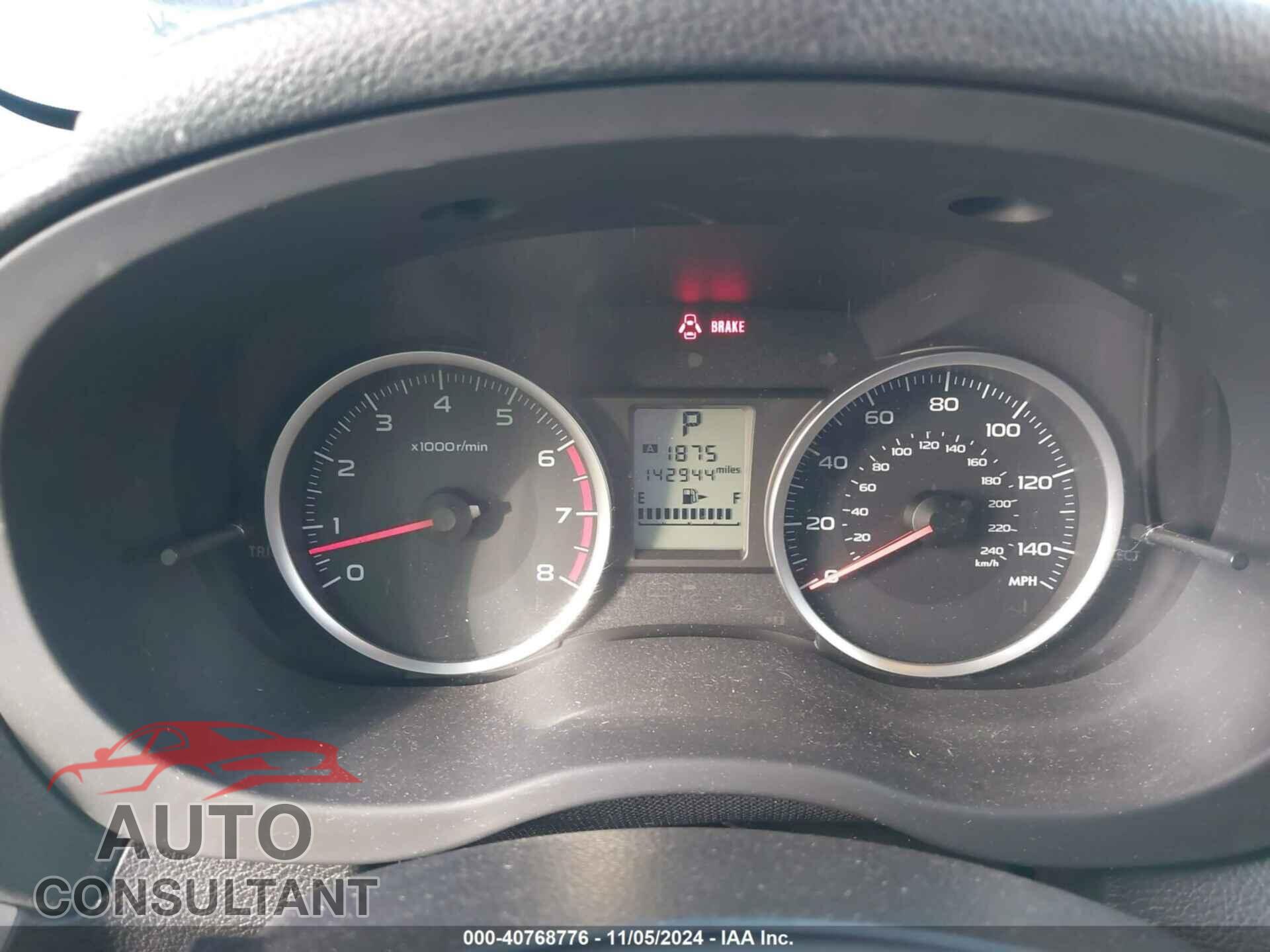 SUBARU FORESTER 2014 - JF2SJAEC9EH415519