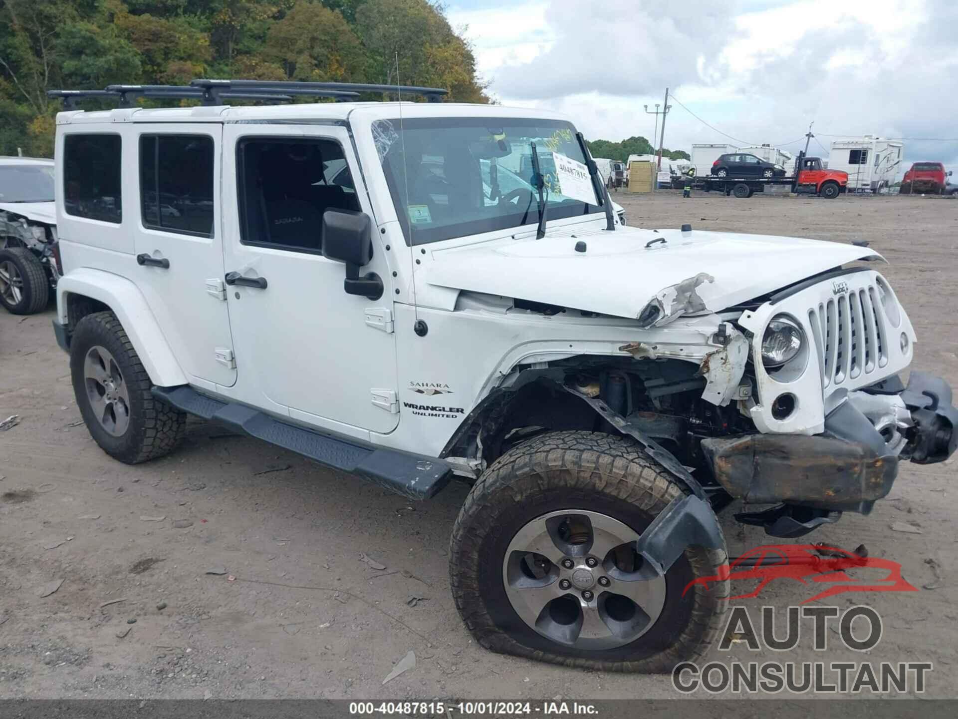 JEEP WRANGLER UNLIMITED 2016 - 1C4HJWEG1GL320848