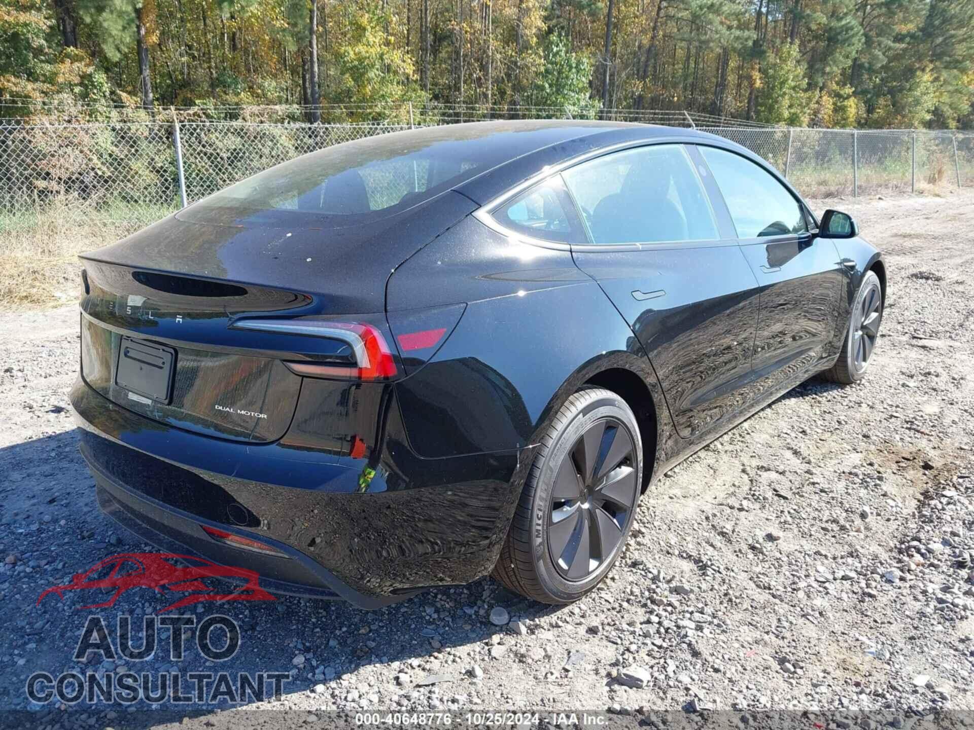 TESLA MODEL 3 2024 - 5YJ3E1EB4RF807974