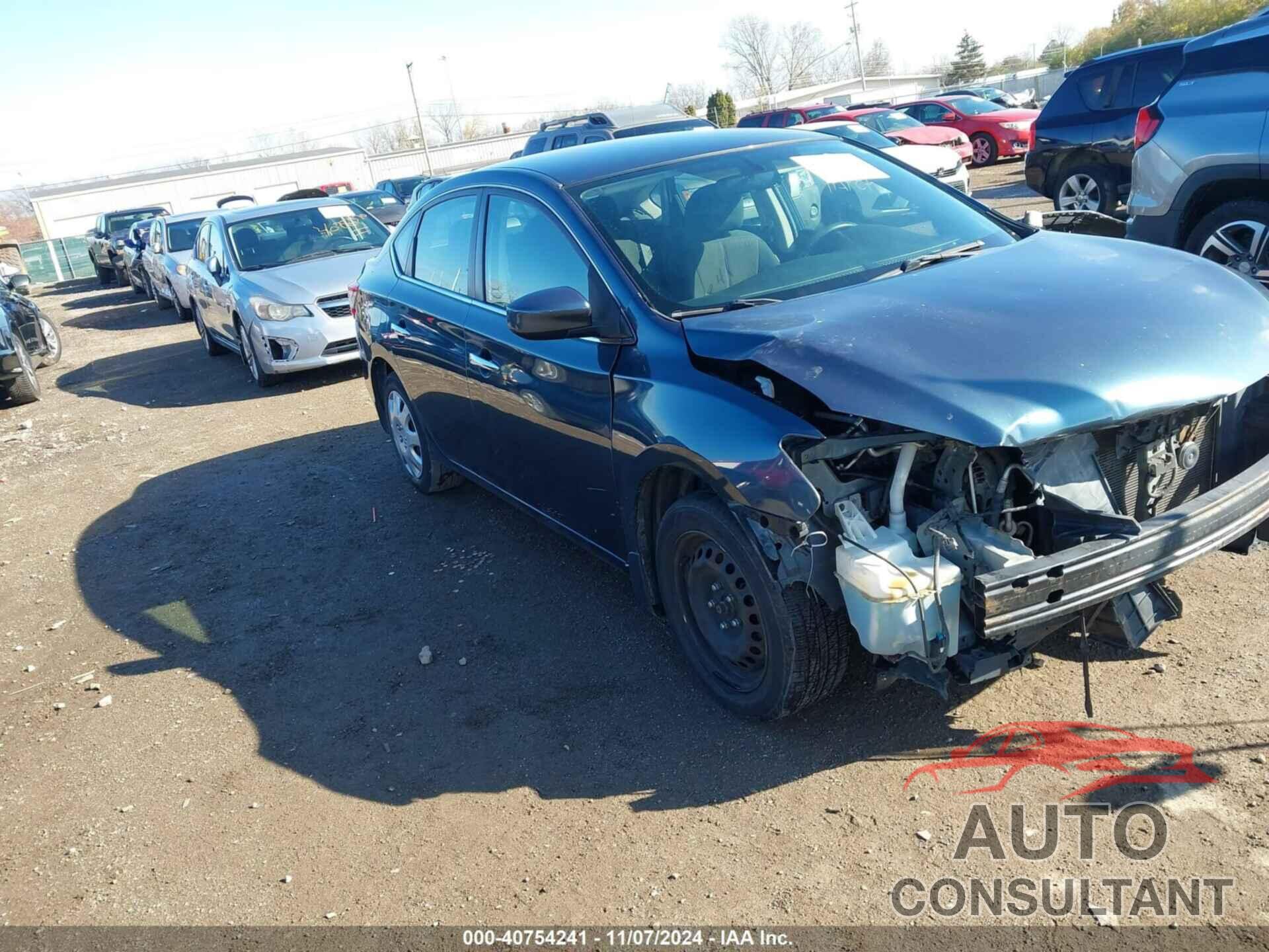 NISSAN SENTRA 2015 - 3N1AB7AP6FY268393