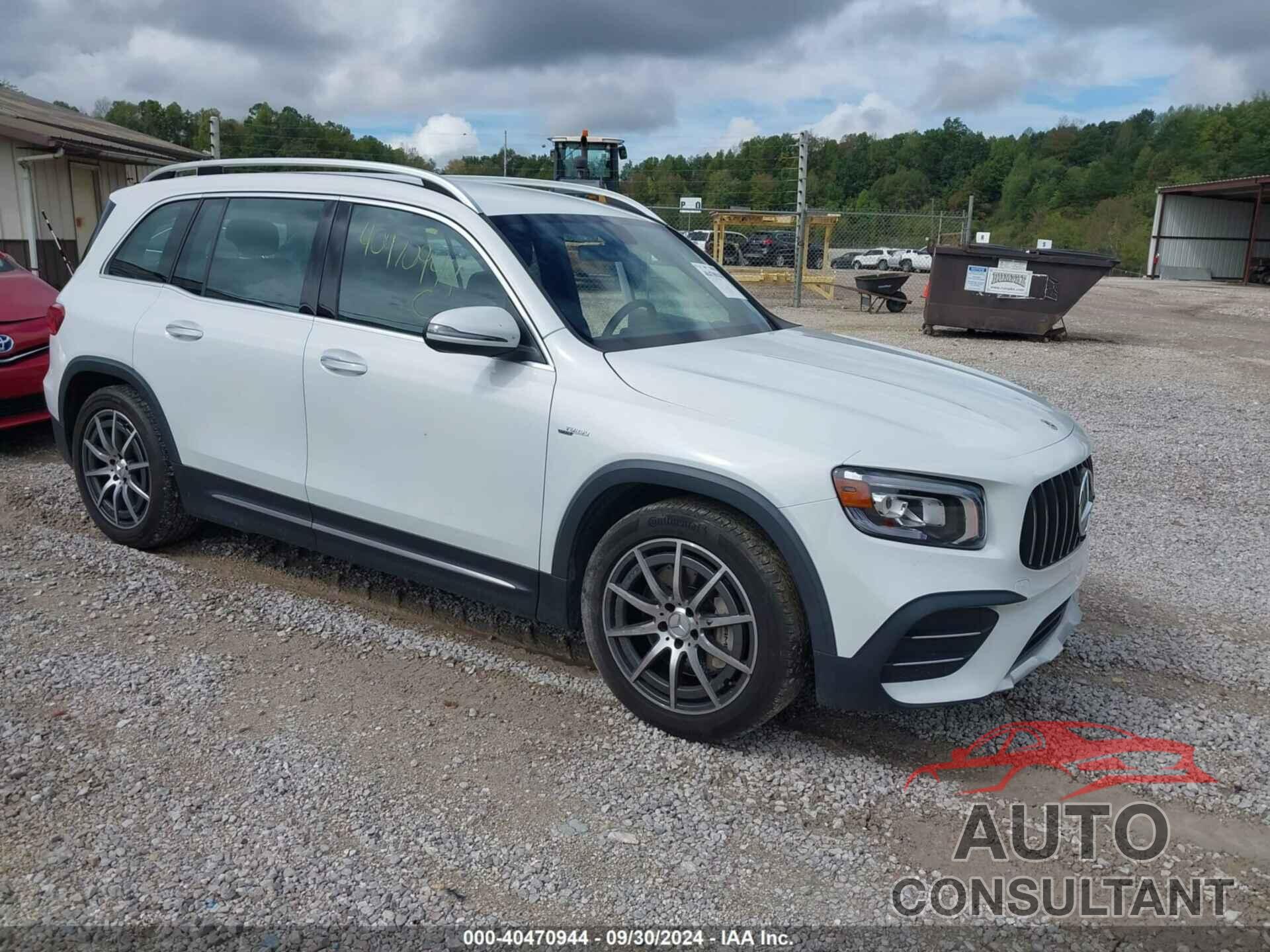 MERCEDES-BENZ AMG GLB 35 2022 - W1N4M5BB2NW196358
