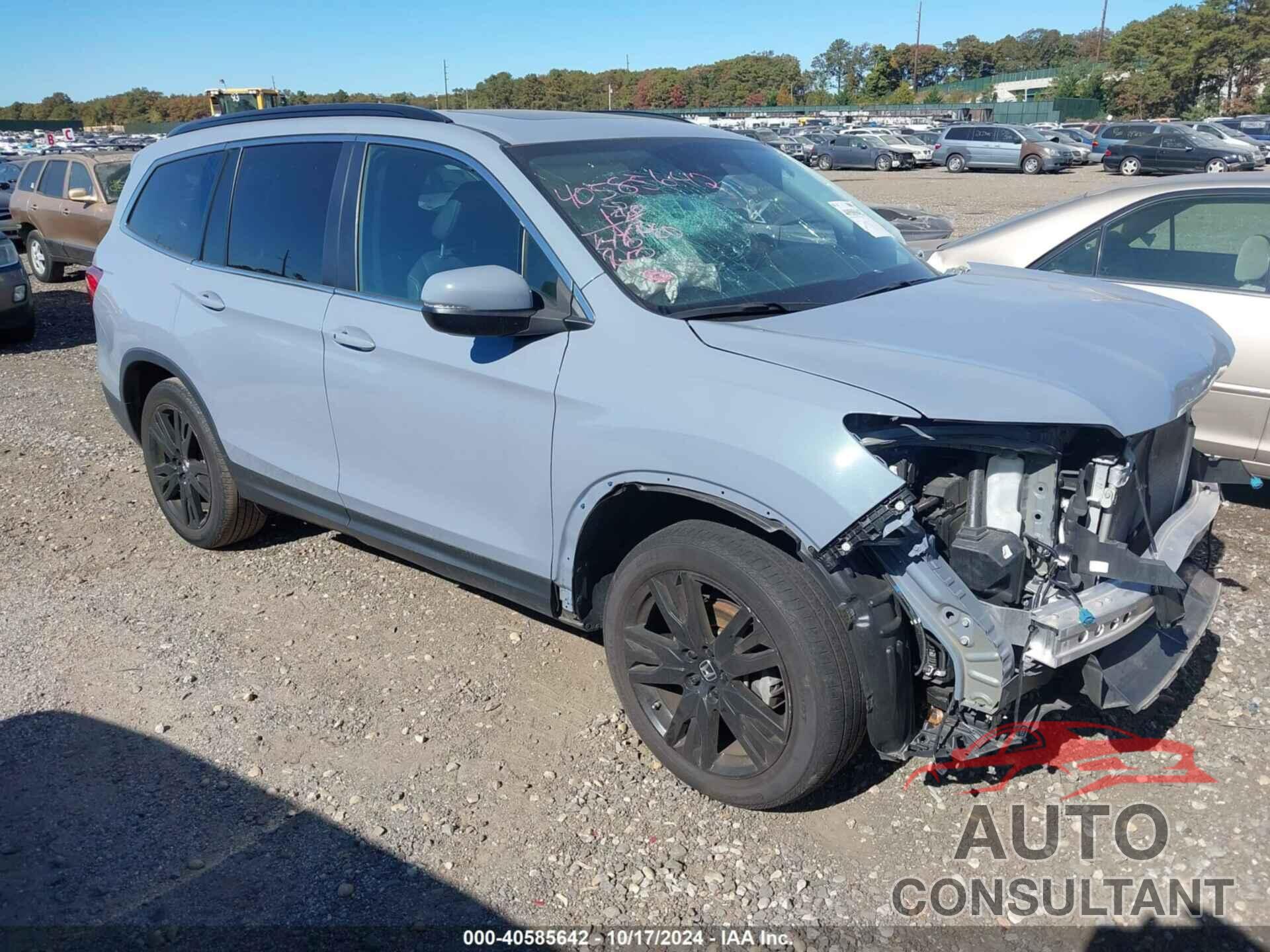 HONDA PILOT 2022 - 5FNYF6H28NB042127