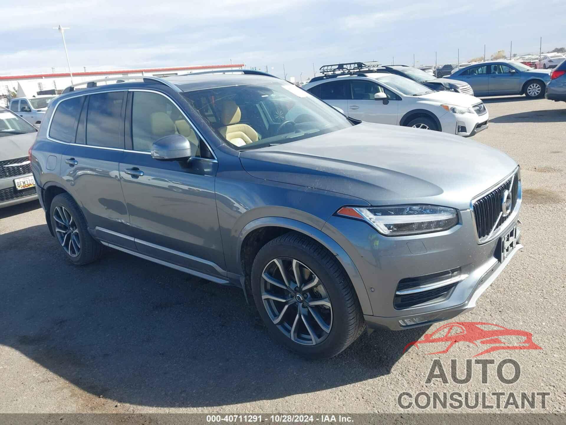 VOLVO XC90 2017 - YV4A22PK3H1122002