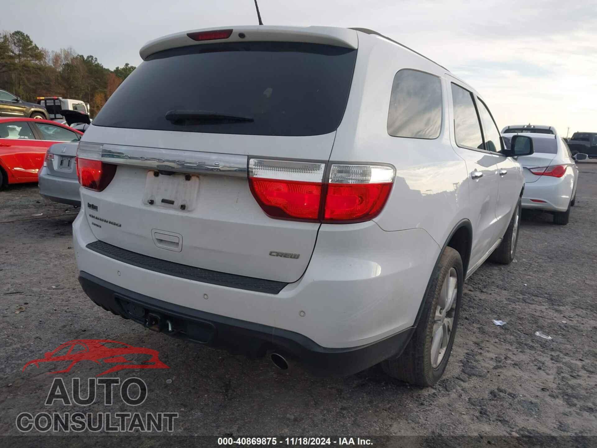 DODGE DURANGO 2013 - 1C4RDJDG4DC654304