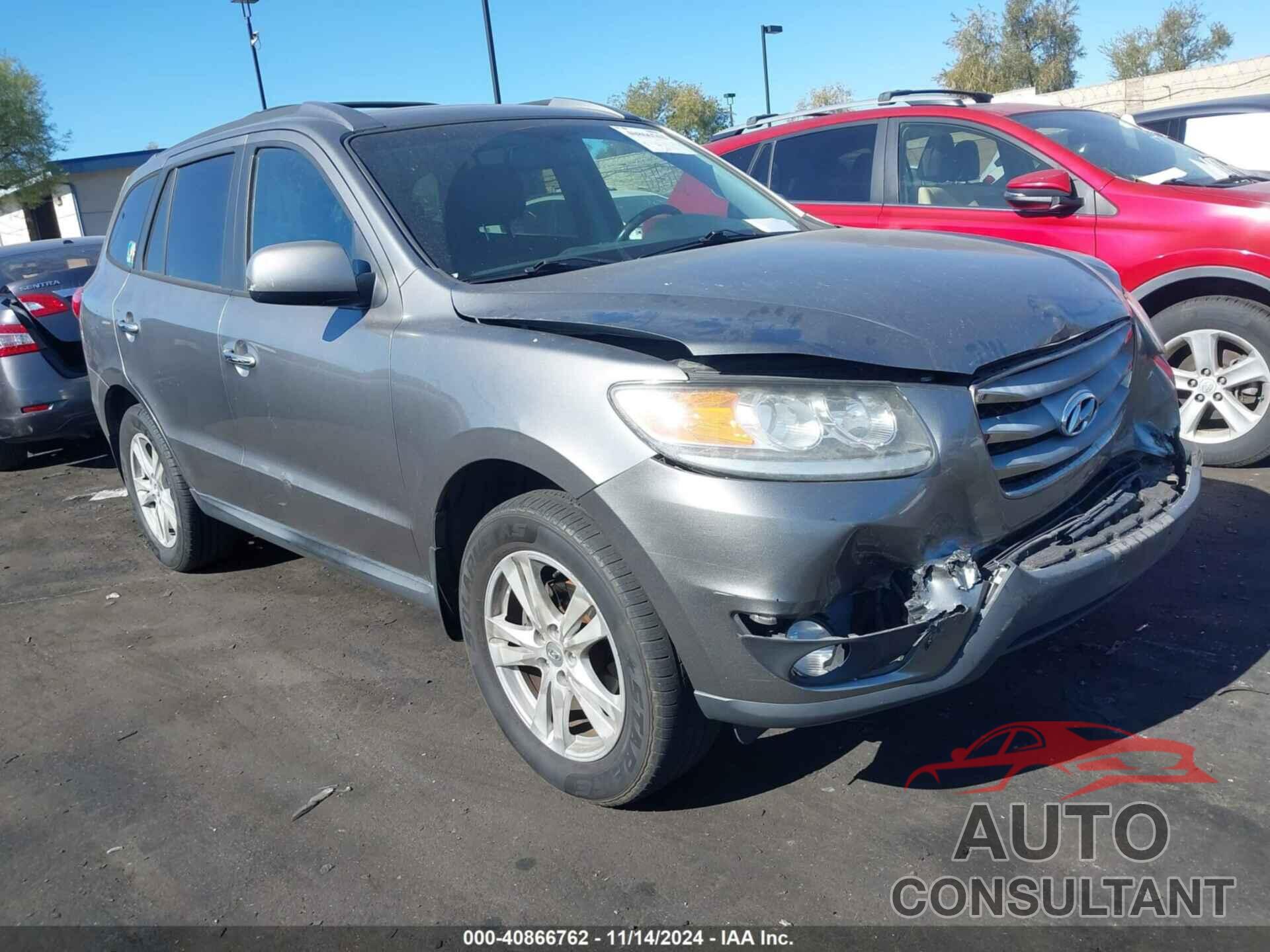 HYUNDAI SANTA FE 2012 - 5XYZKDAG6CG108996