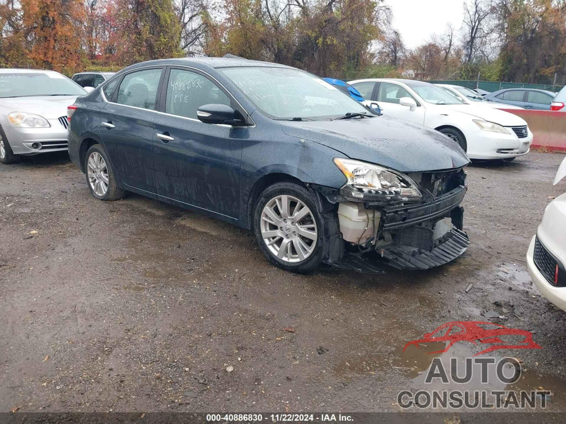 NISSAN SENTRA 2013 - 3N1AB7AP3DL784169