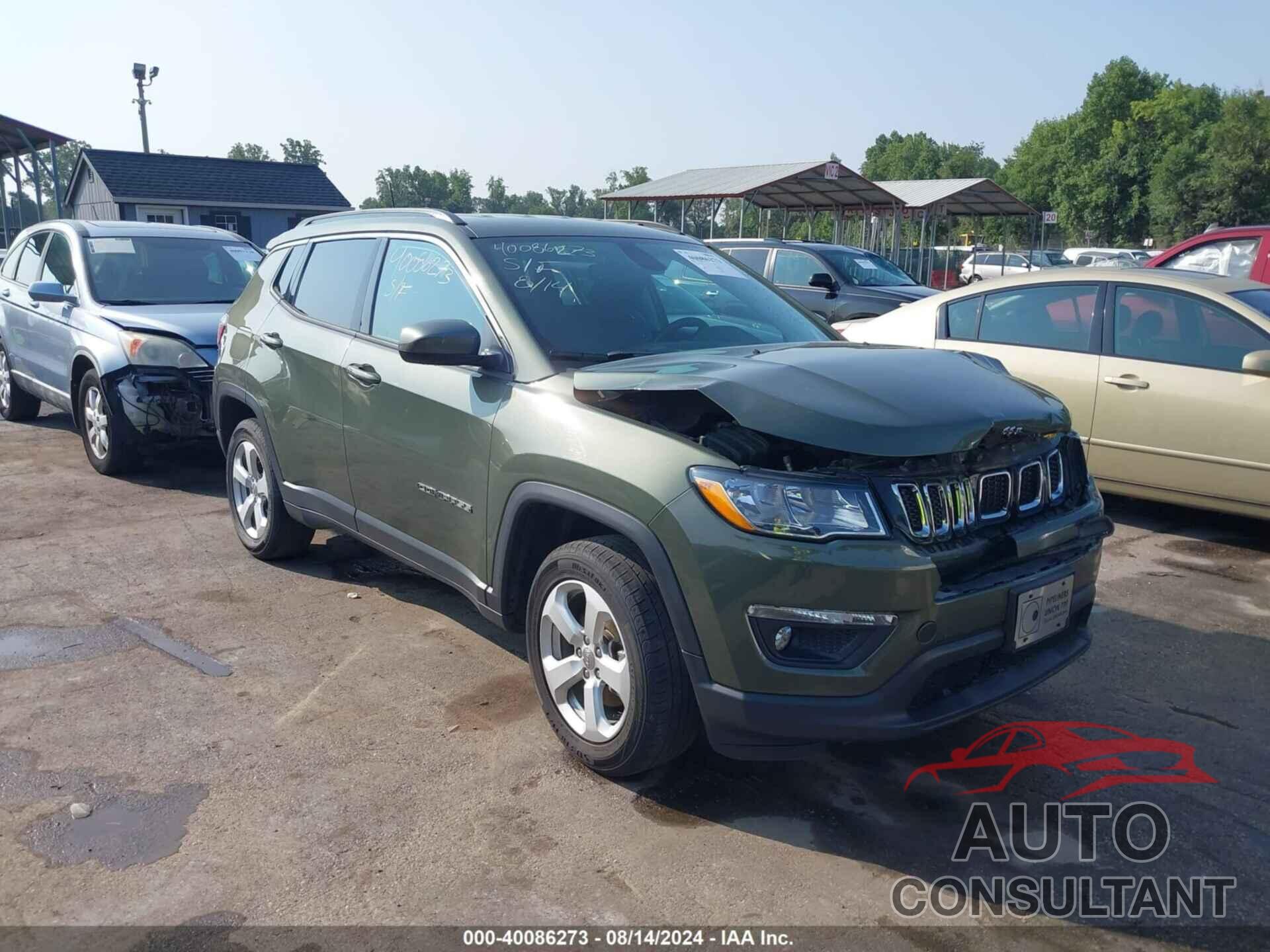 JEEP COMPASS 2019 - 3C4NJDBB3KT600588