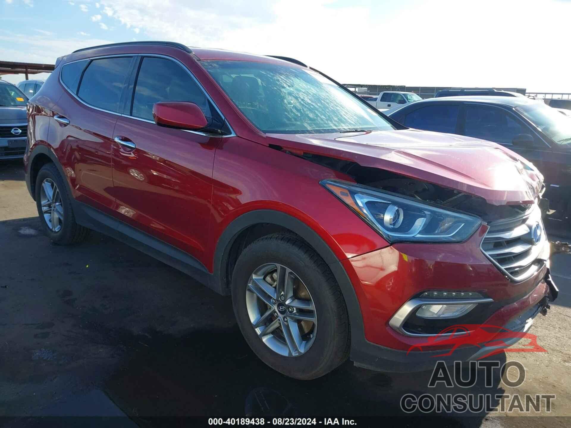 HYUNDAI SANTA FE SPORT 2017 - 5XYZU3LB5HG418621