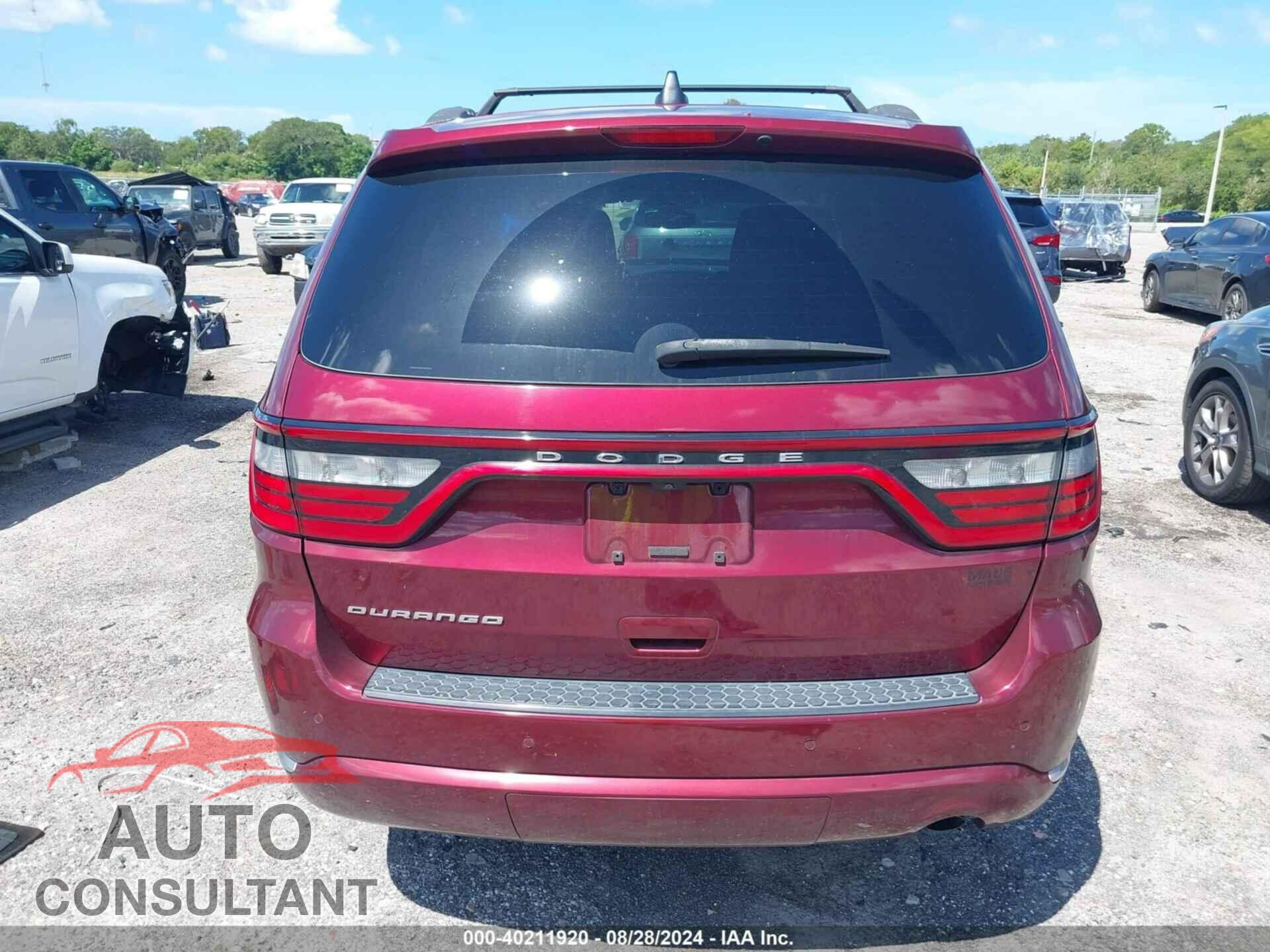 DODGE DURANGO 2017 - 1C4RDHAG5HC805542