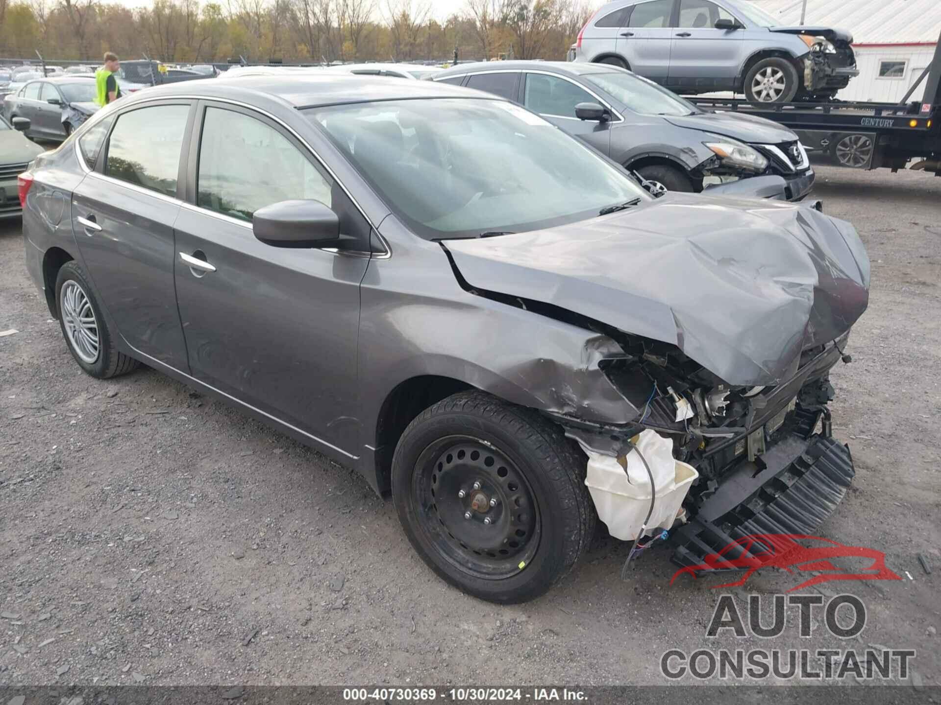 NISSAN SENTRA 2019 - 3N1AB7APXKY346278