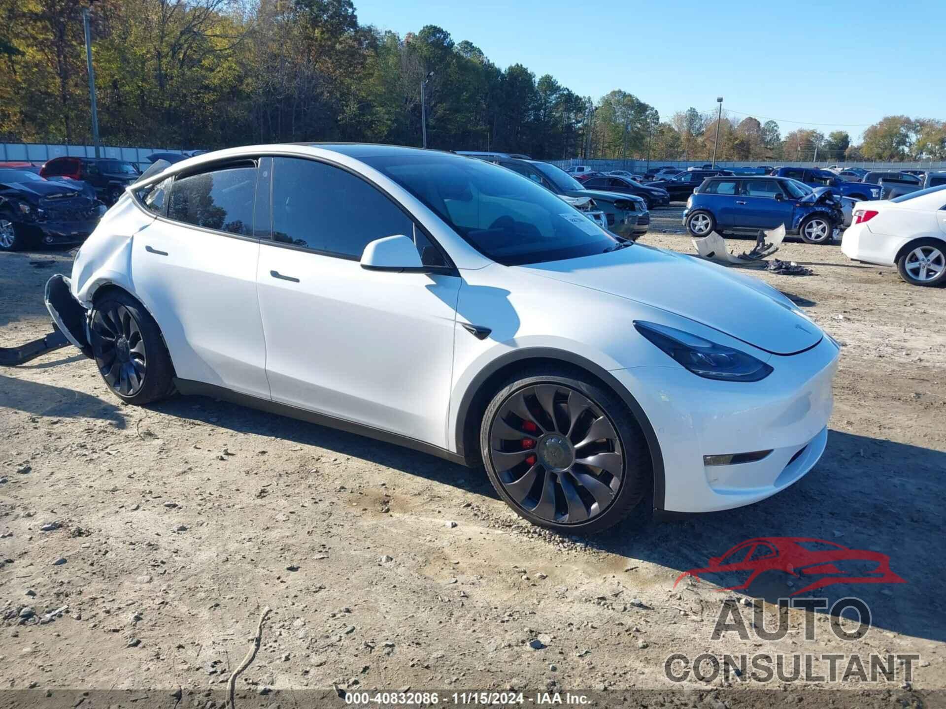 TESLA MODEL Y 2021 - 5YJYGDEF1MF189462