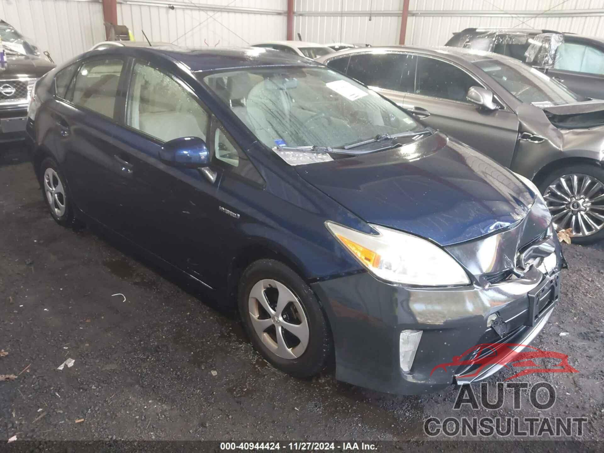 TOYOTA PRIUS 2012 - JTDKN3DU2C1562568