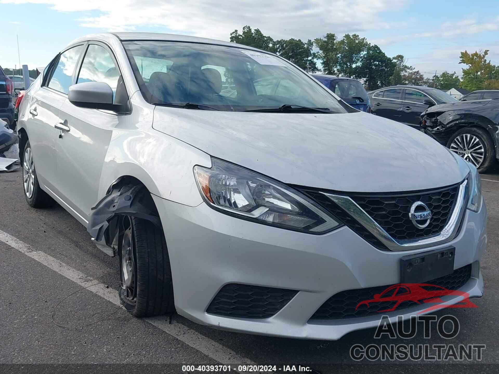 NISSAN SENTRA 2017 - 3N1AB7AP6HL654327