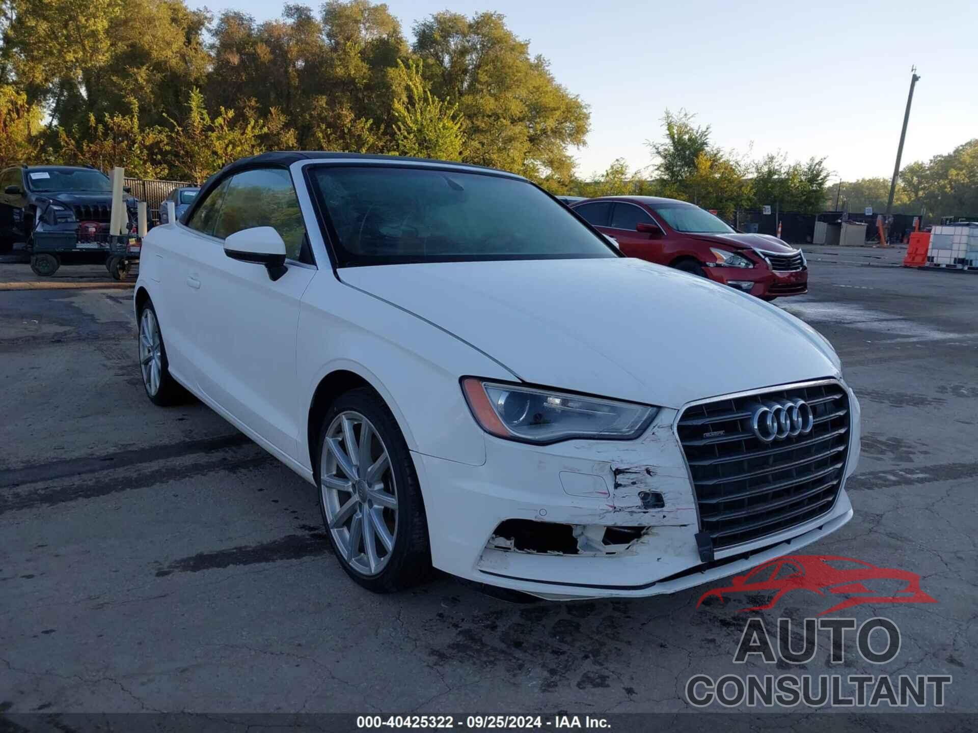 AUDI A3 2016 - WAU38LFF7G1095578