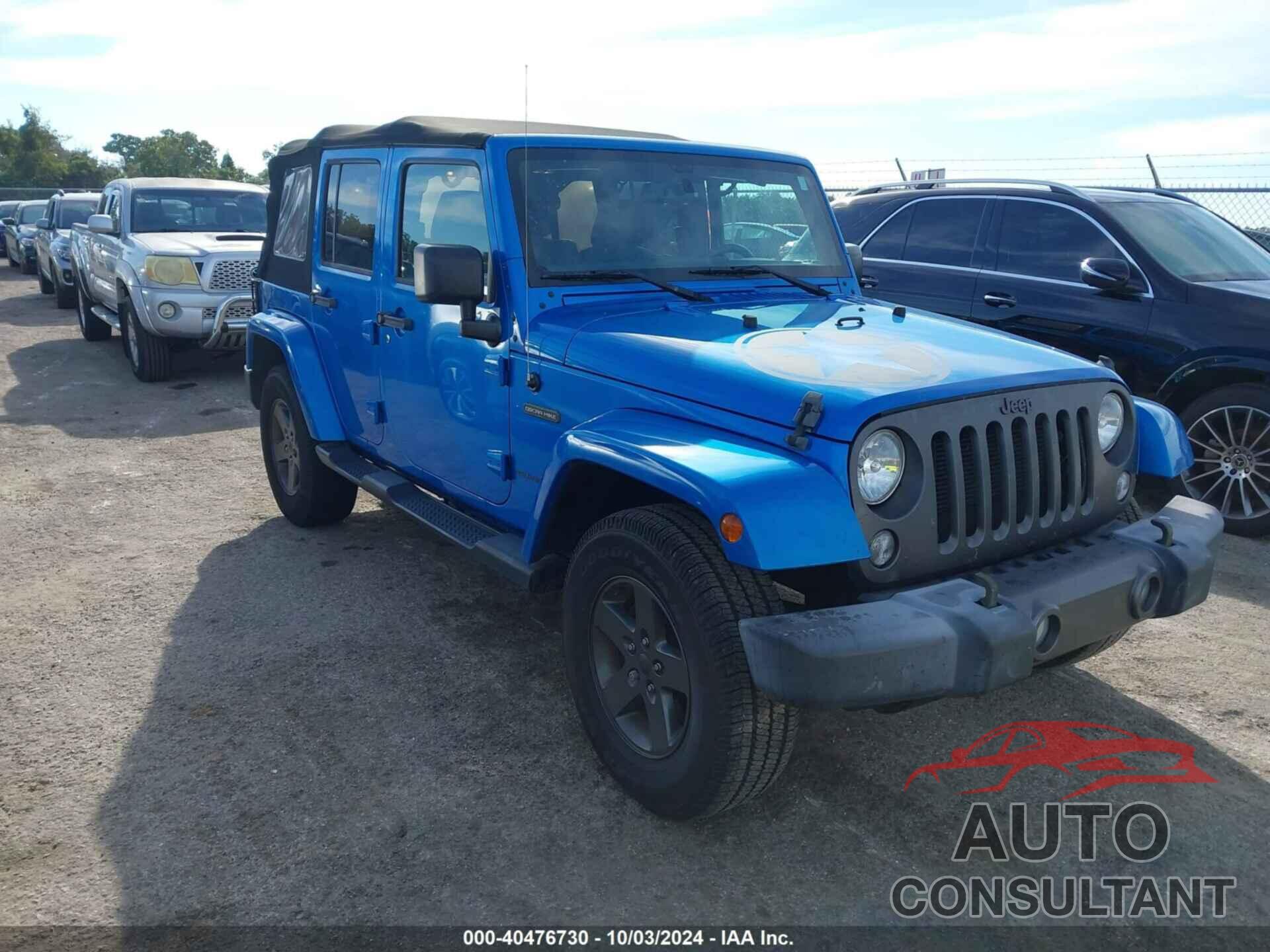 JEEP WRANGLER UNLIMITED 2016 - 1C4BJWDG5GL180987