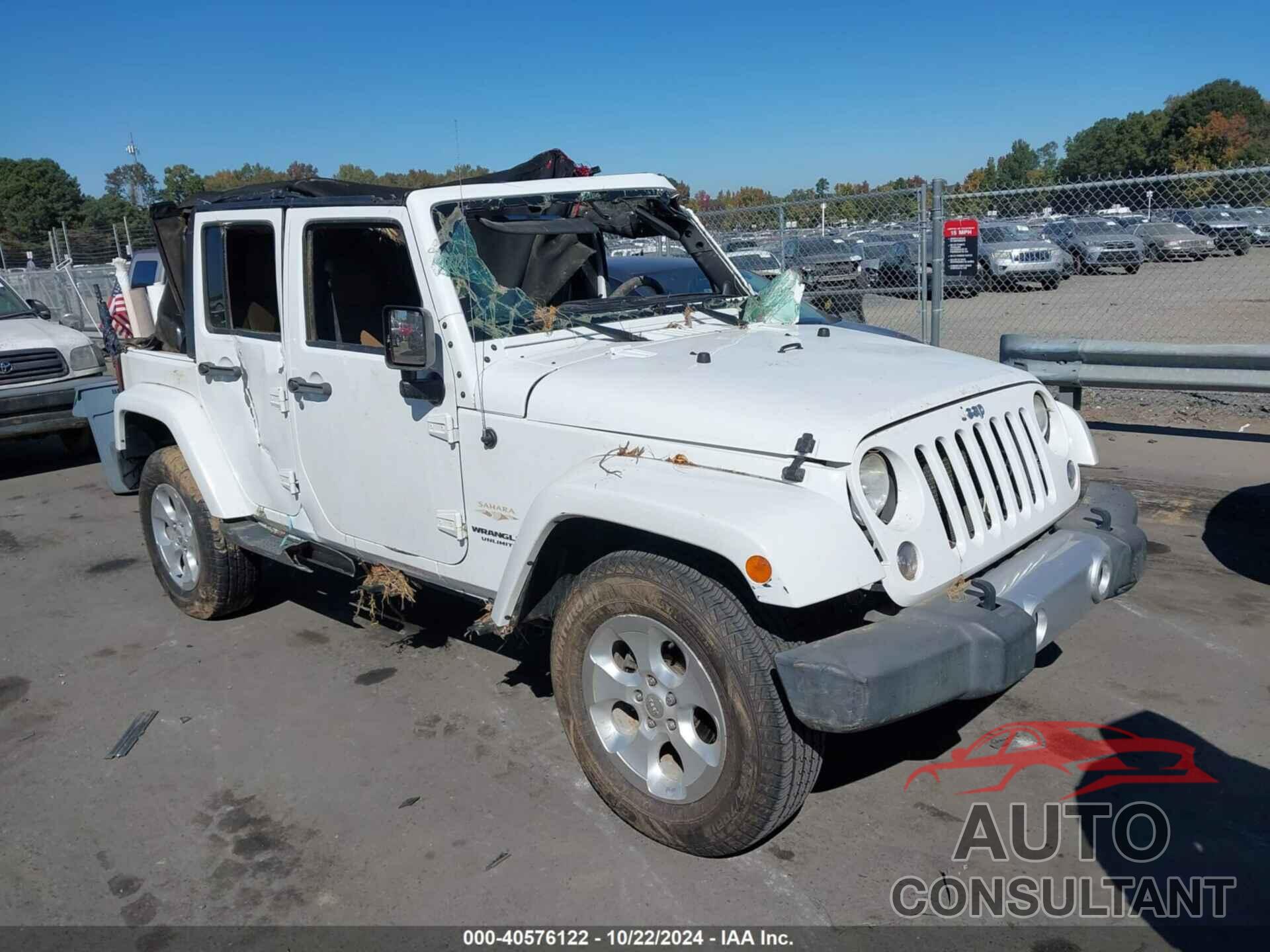 JEEP WRANGLER UNLIMITED 2014 - 1C4BJWEG4EL310043